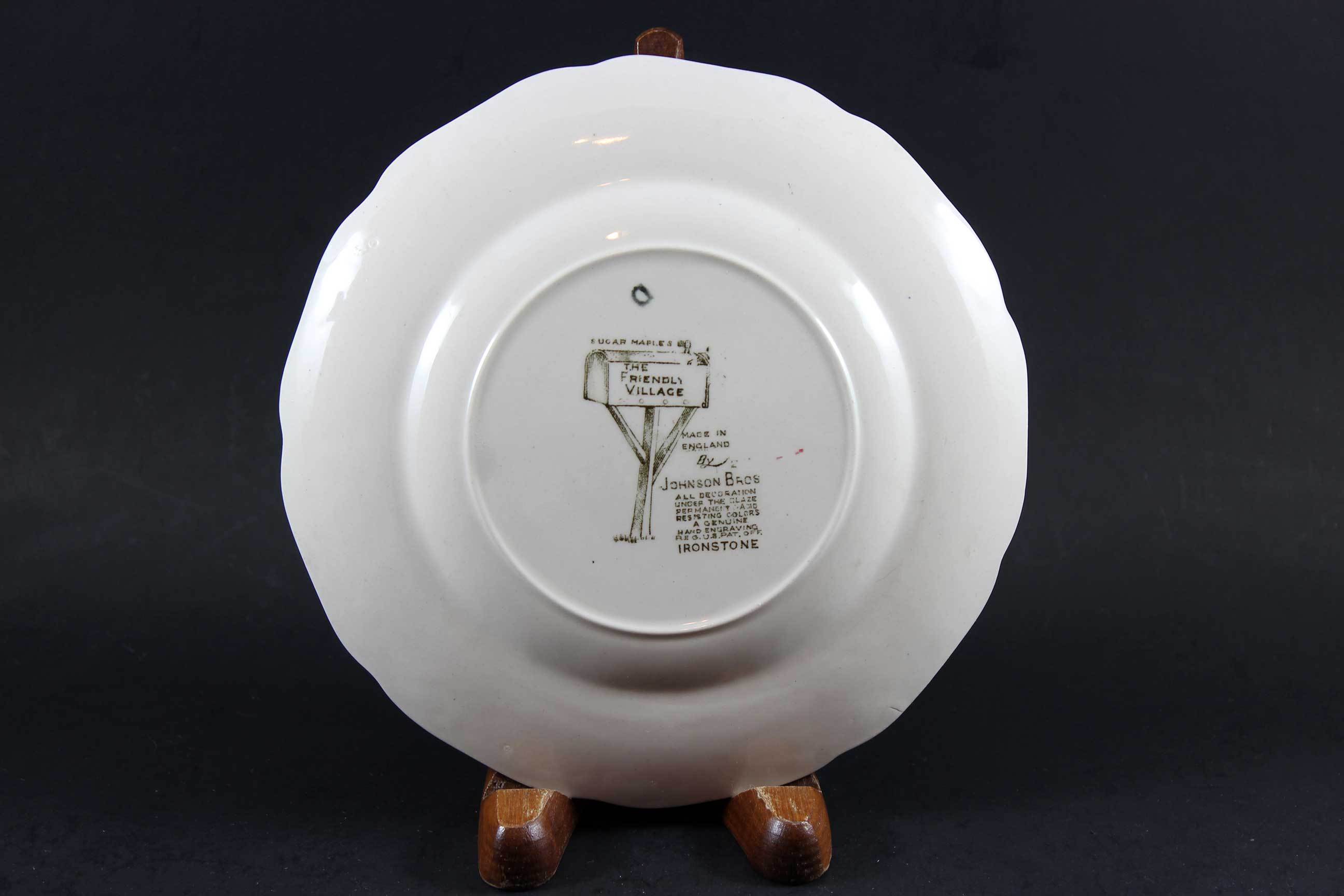 Friendly Village, Johnson Brothers, Bread & Butter Plate