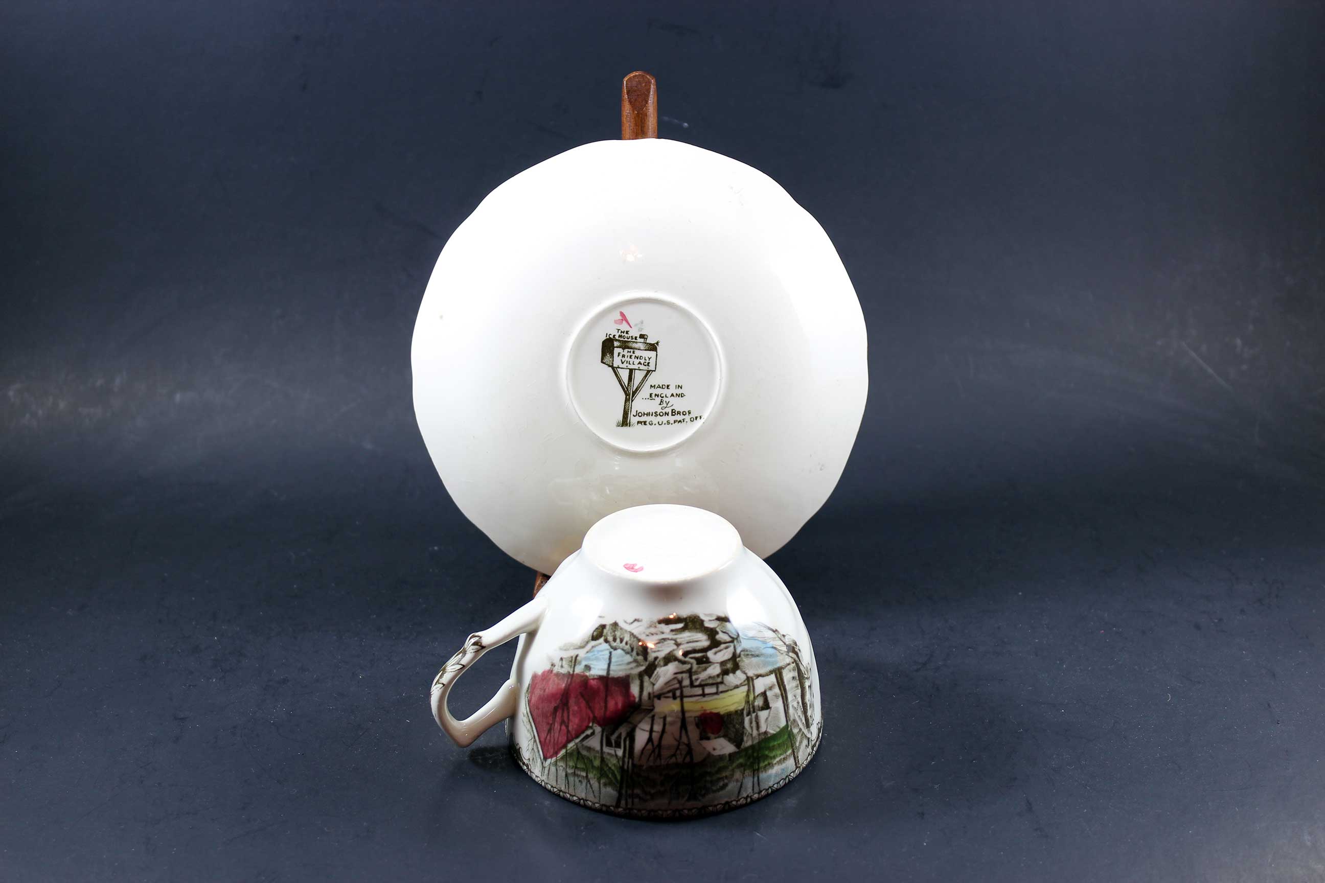 Friendly Village, Teacup and Saucer