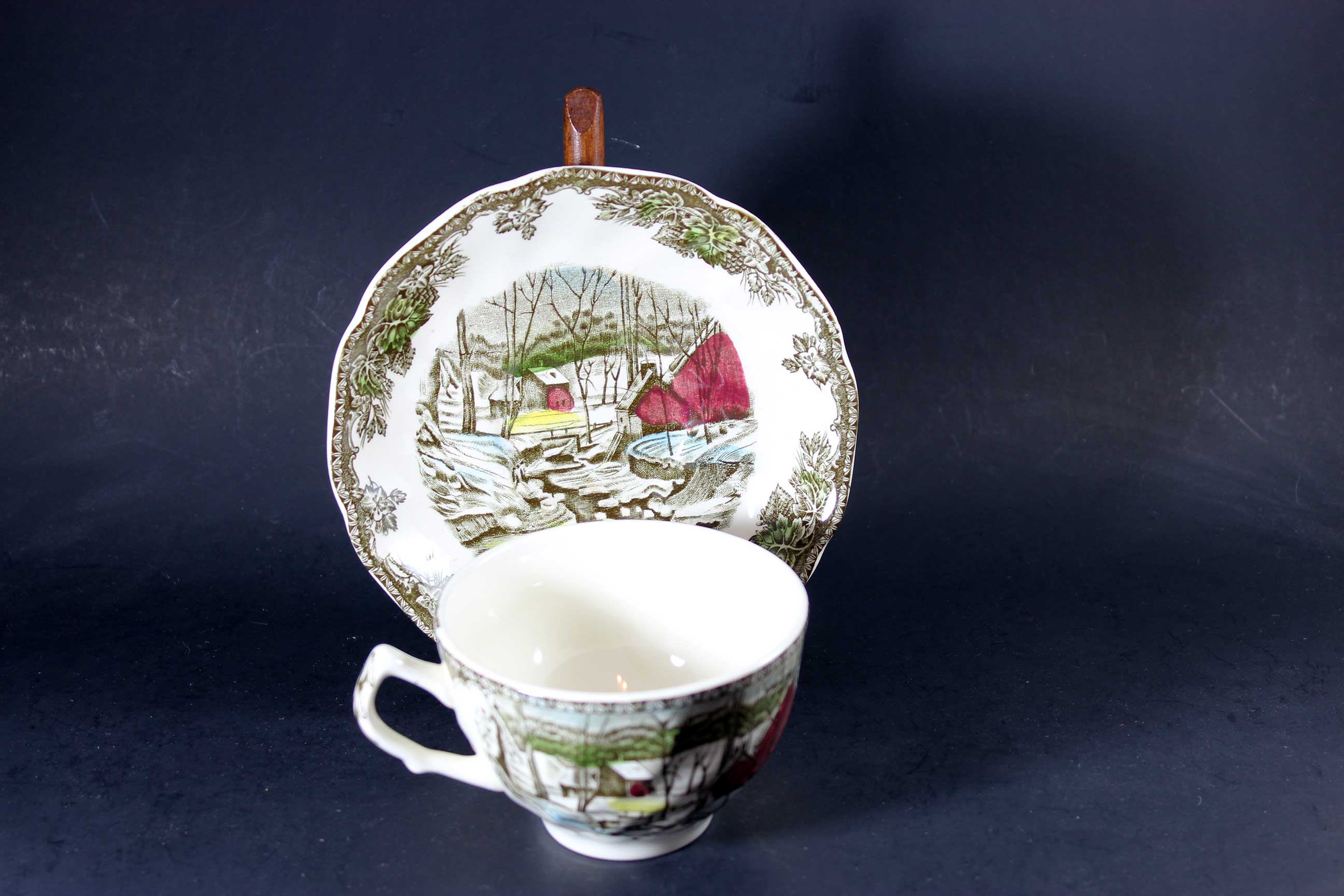 Friendly Village, Teacup and Saucer
