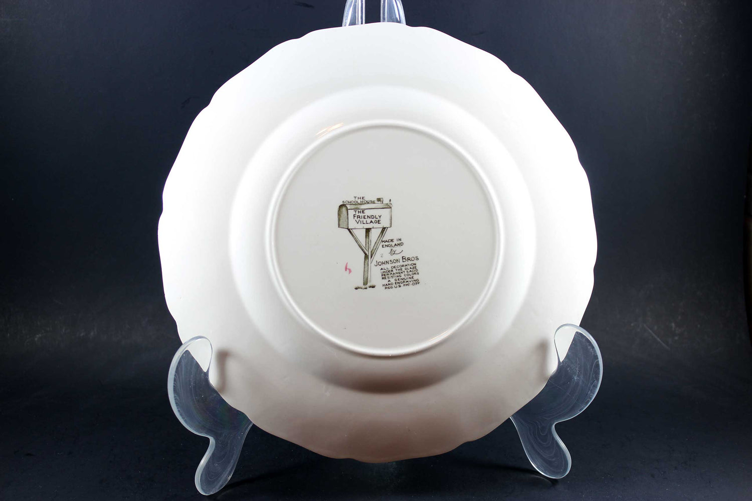 Friendly Village, Johnson Brothers, Large Dinner Plate