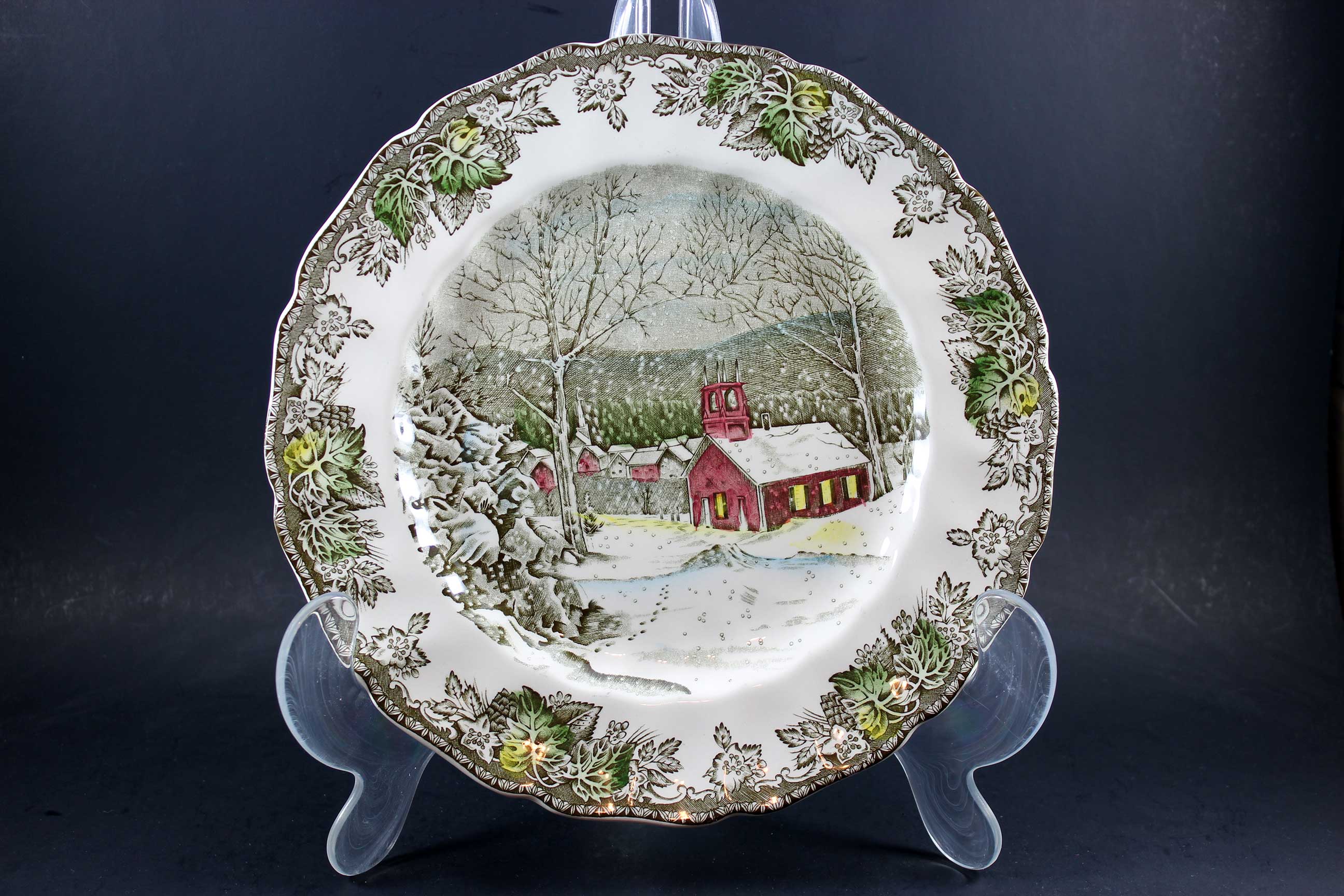 Friendly Village, Dinner Plate, School House