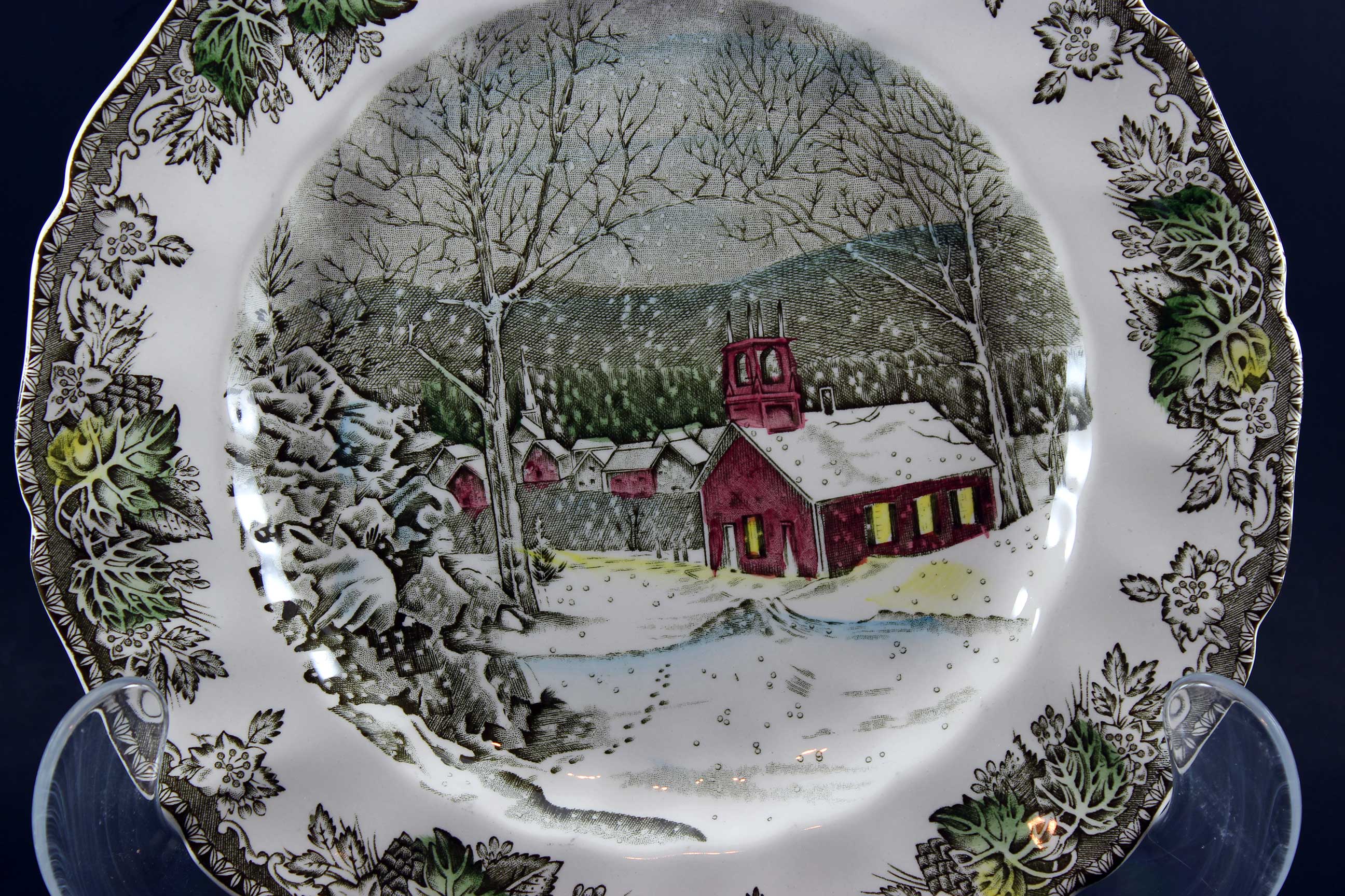 Friendly Village, Dinner Plate, School House