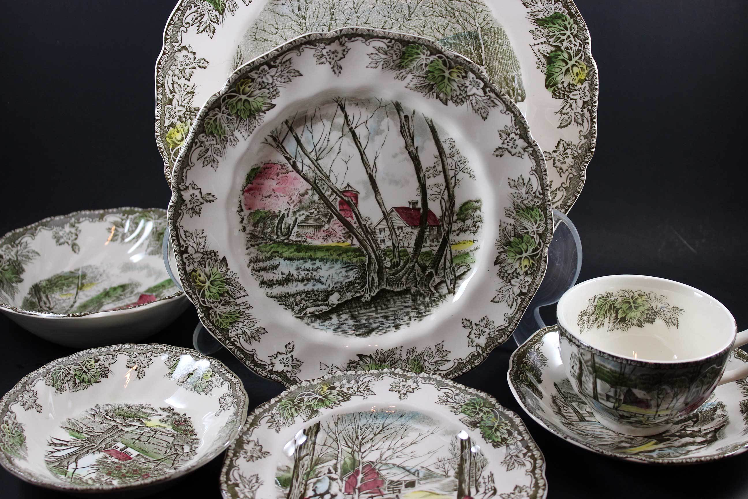 Friendly Village, Johnson Brothers, Bread & Butter Plate