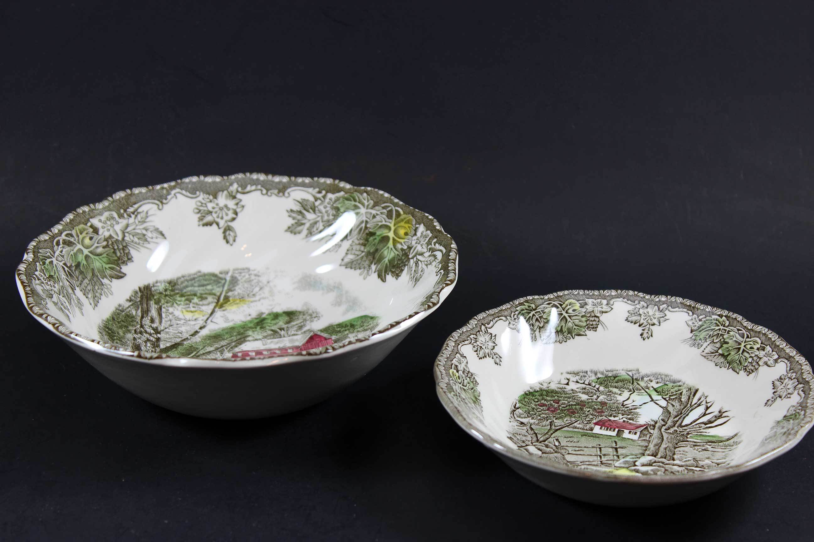 Friendly Village, Johnson Brothers, Round Fruit Nappy