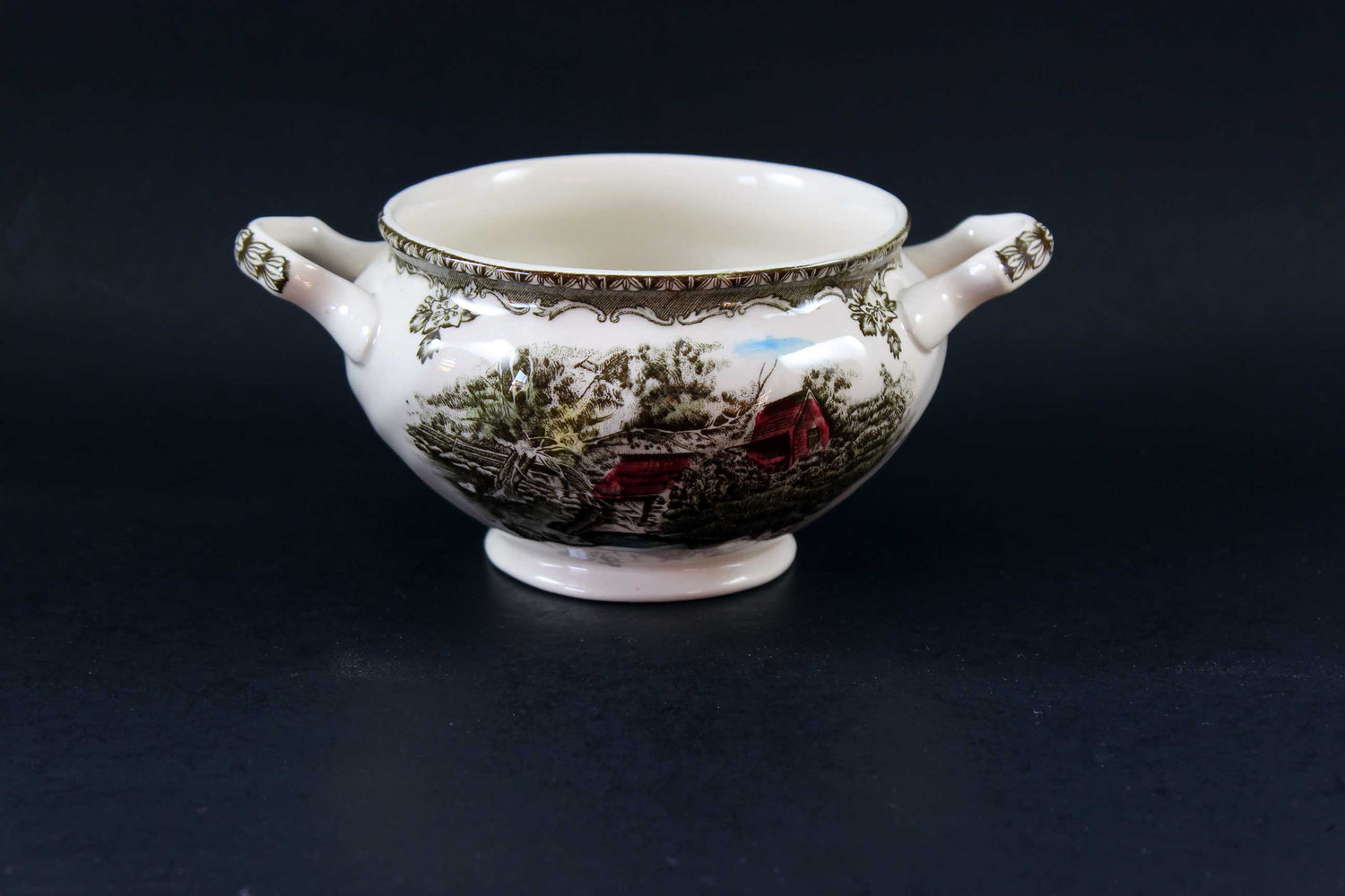 Friendly Village, Sugar Bowl and Creamer_9