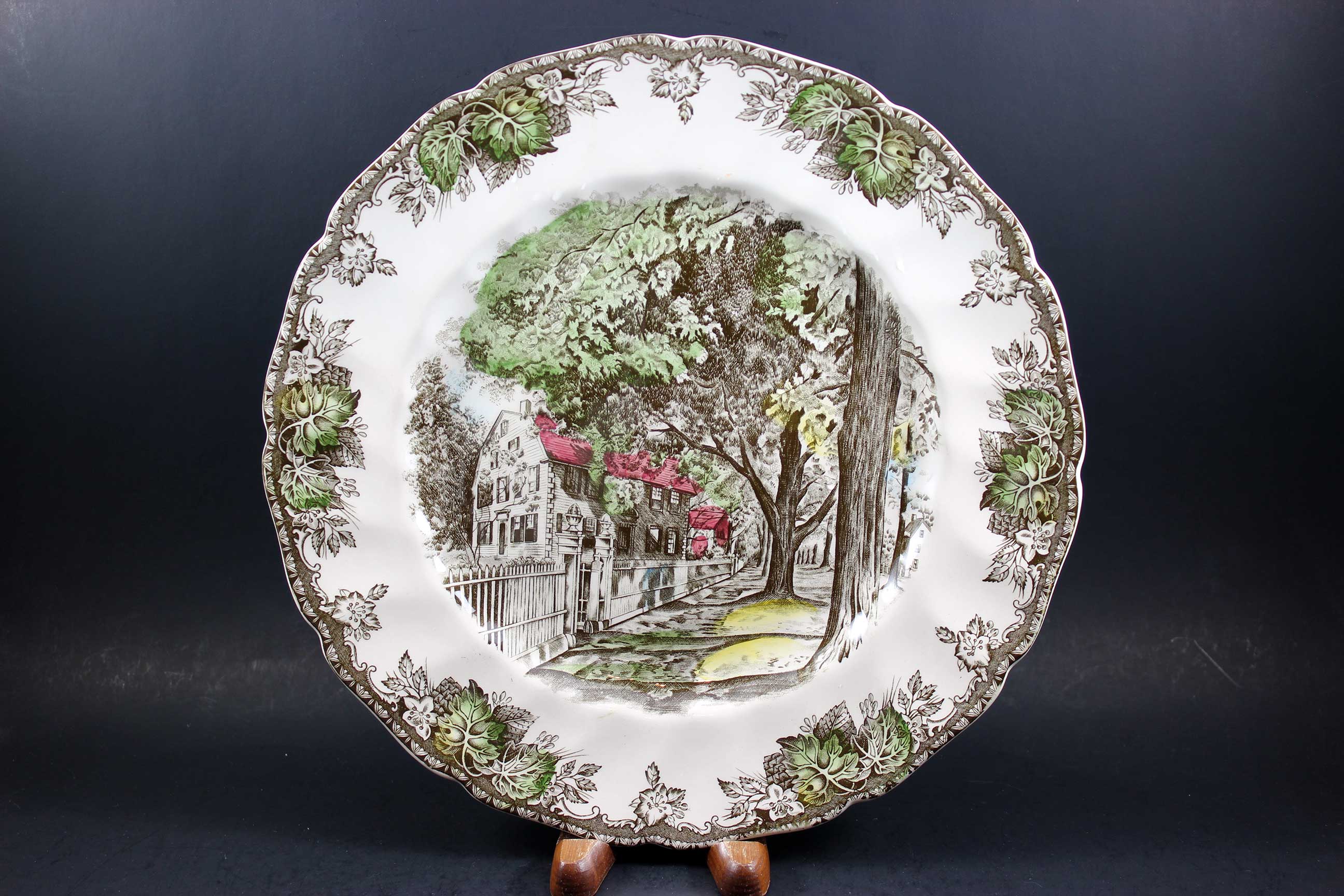 Friendly Village, Large_Plate, The_Village_Street