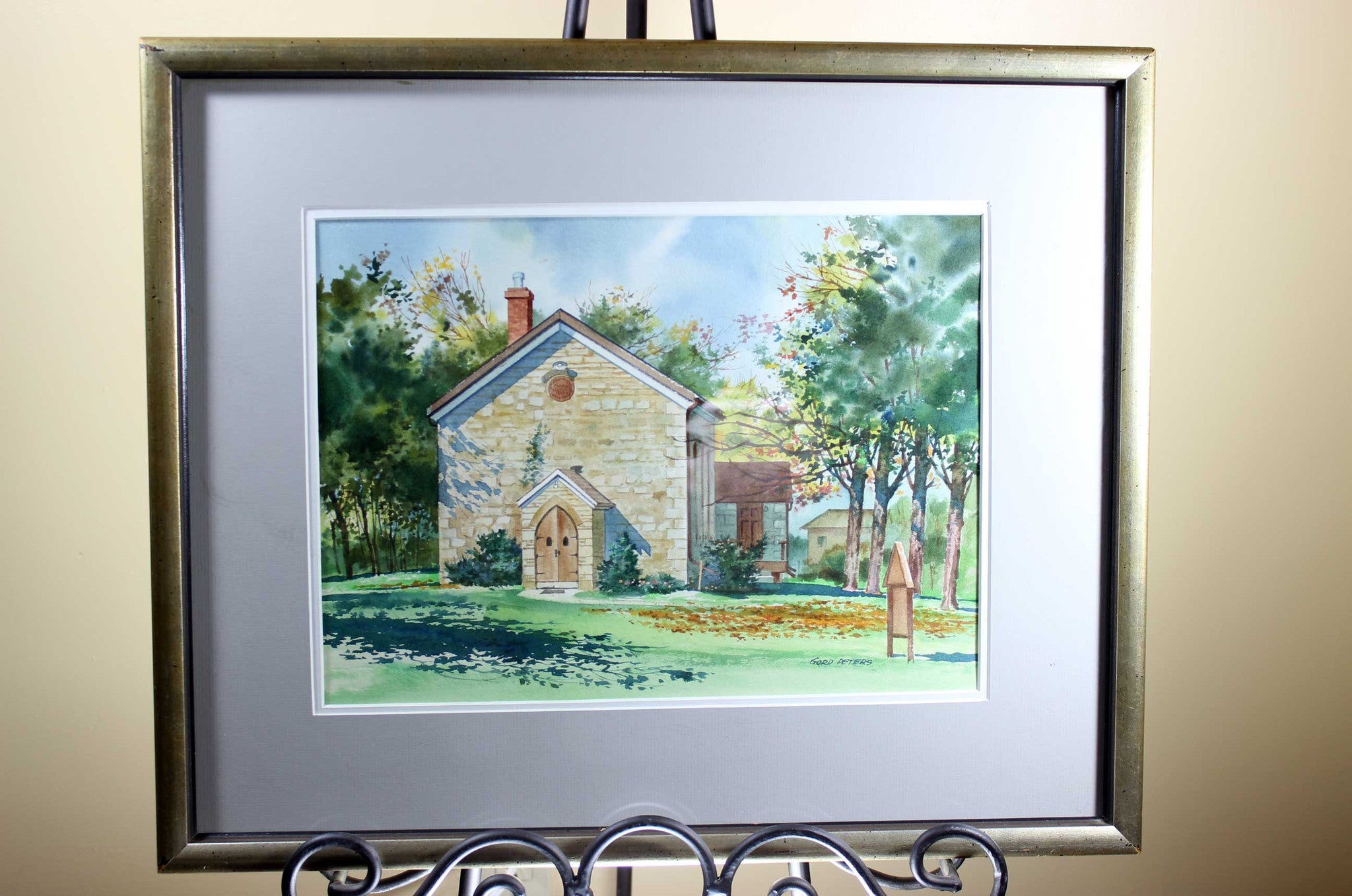 Gordon Peters Original Watercolour-St. John&