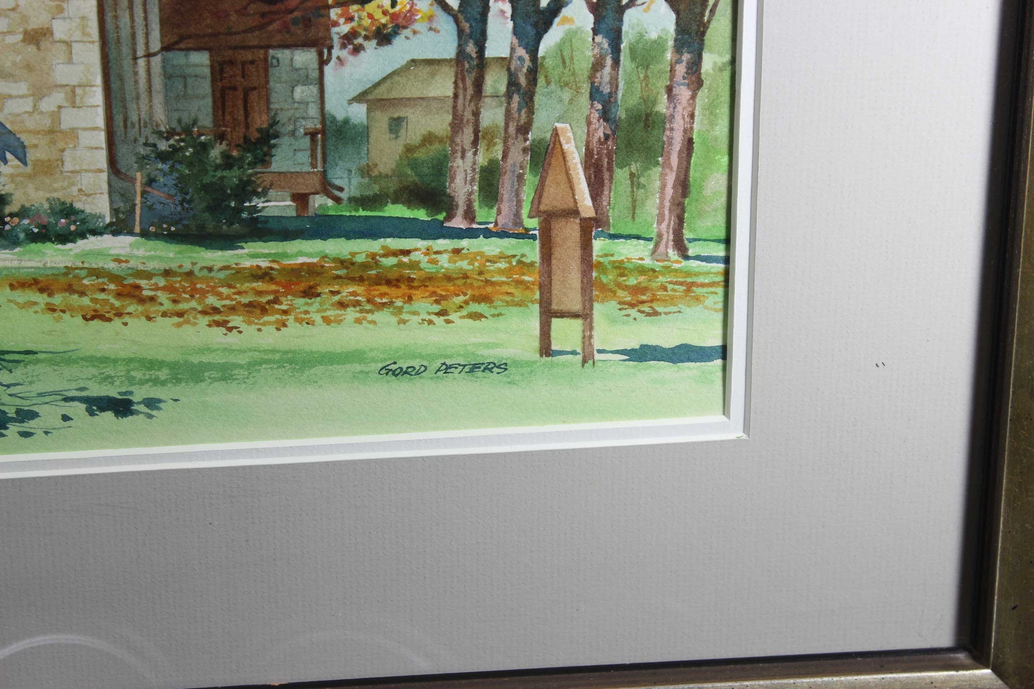 Gordon Peters Original Watercolour-St. John&