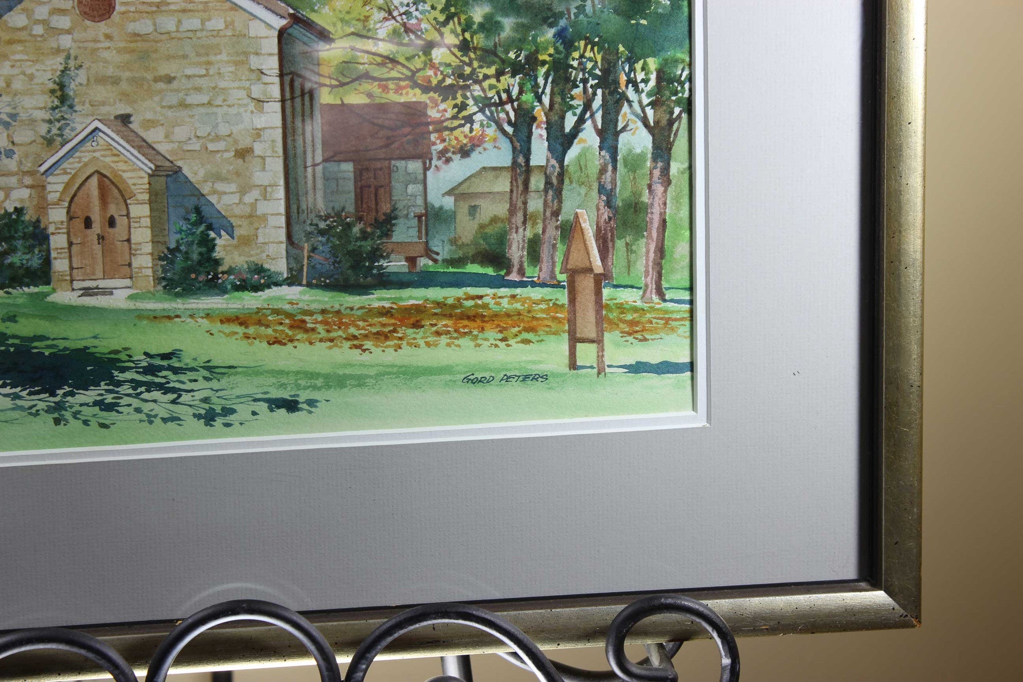 Gordon Peters Original Watercolour-St. John&