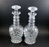 Georgian Cut Glass Decanters (Pair)