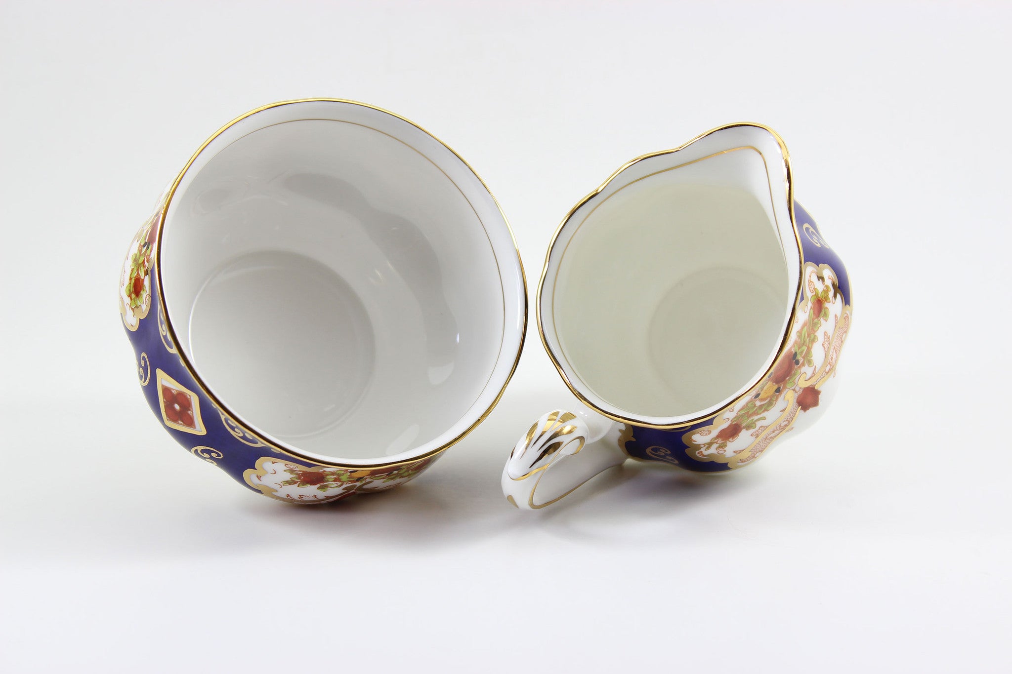 Royal Albert, Heirloom, Teapot, Cream, Sugar and Cake Plate