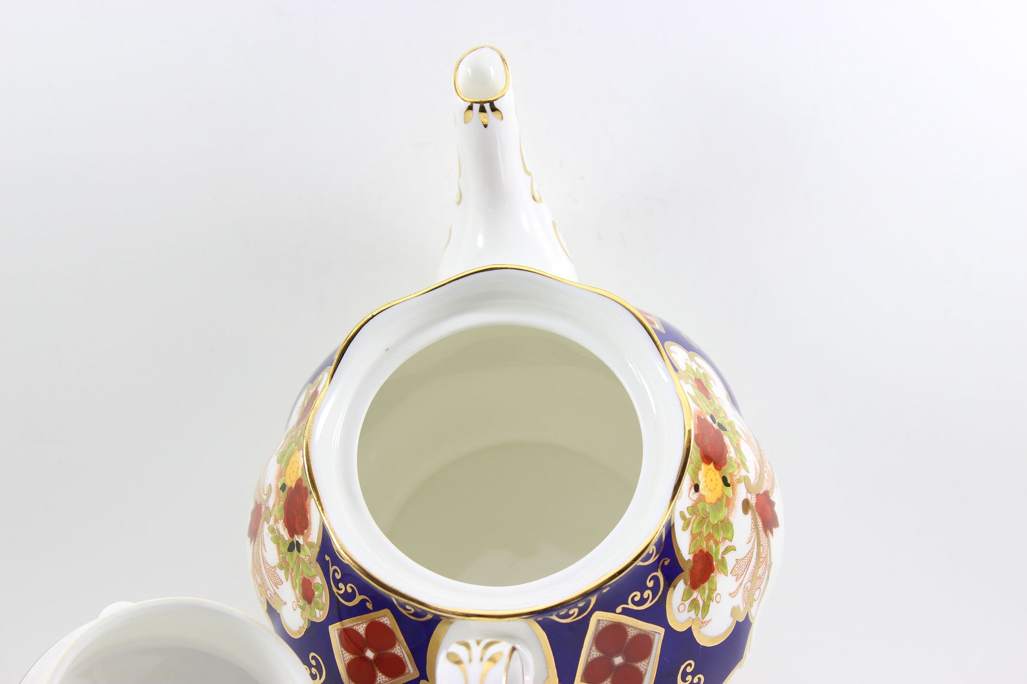 Royal Albert, Heirloom, Teapot, Cream, Sugar and Cake Plate