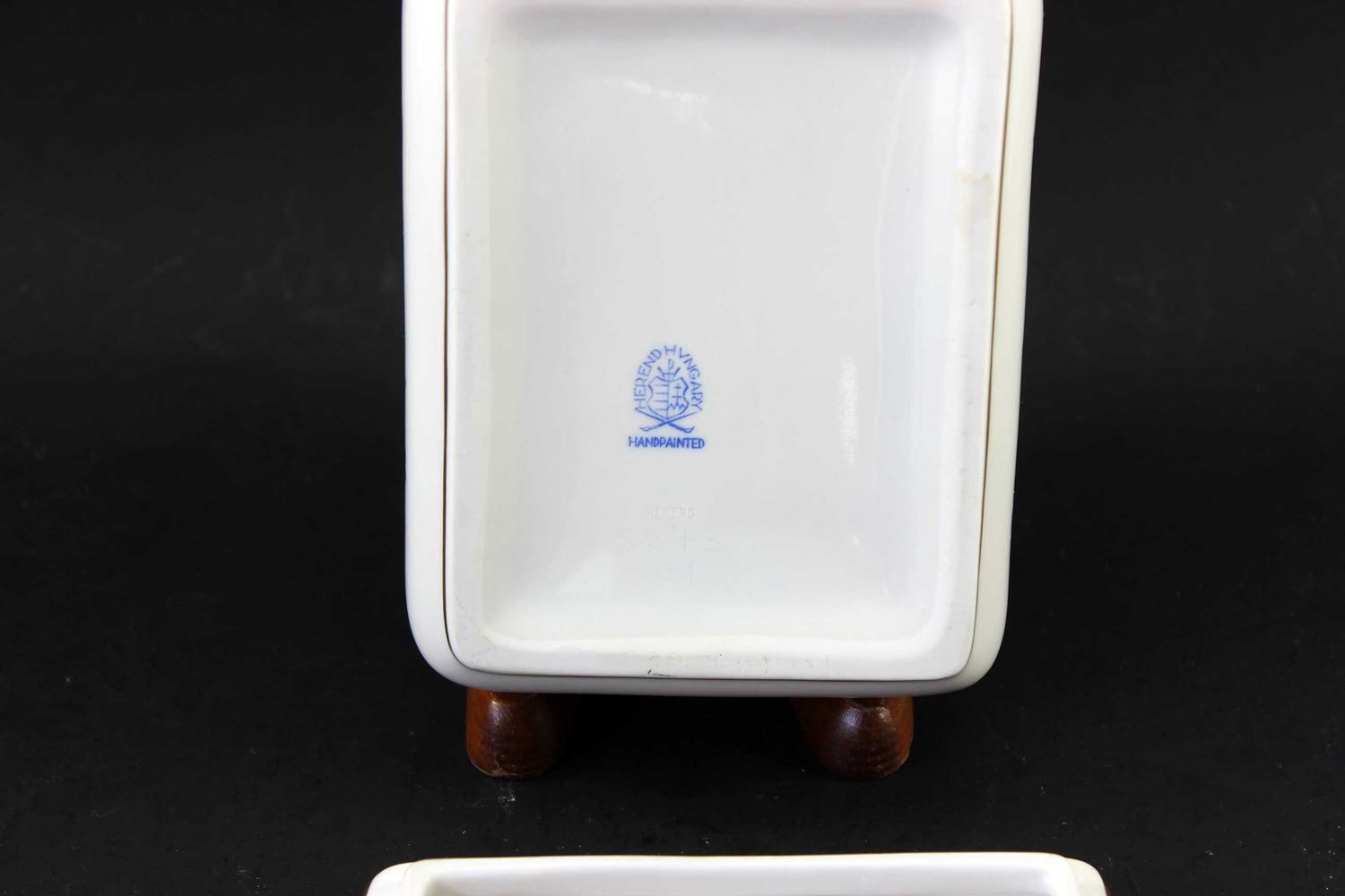 Herend Hungary Hand Painted Trinket Dish