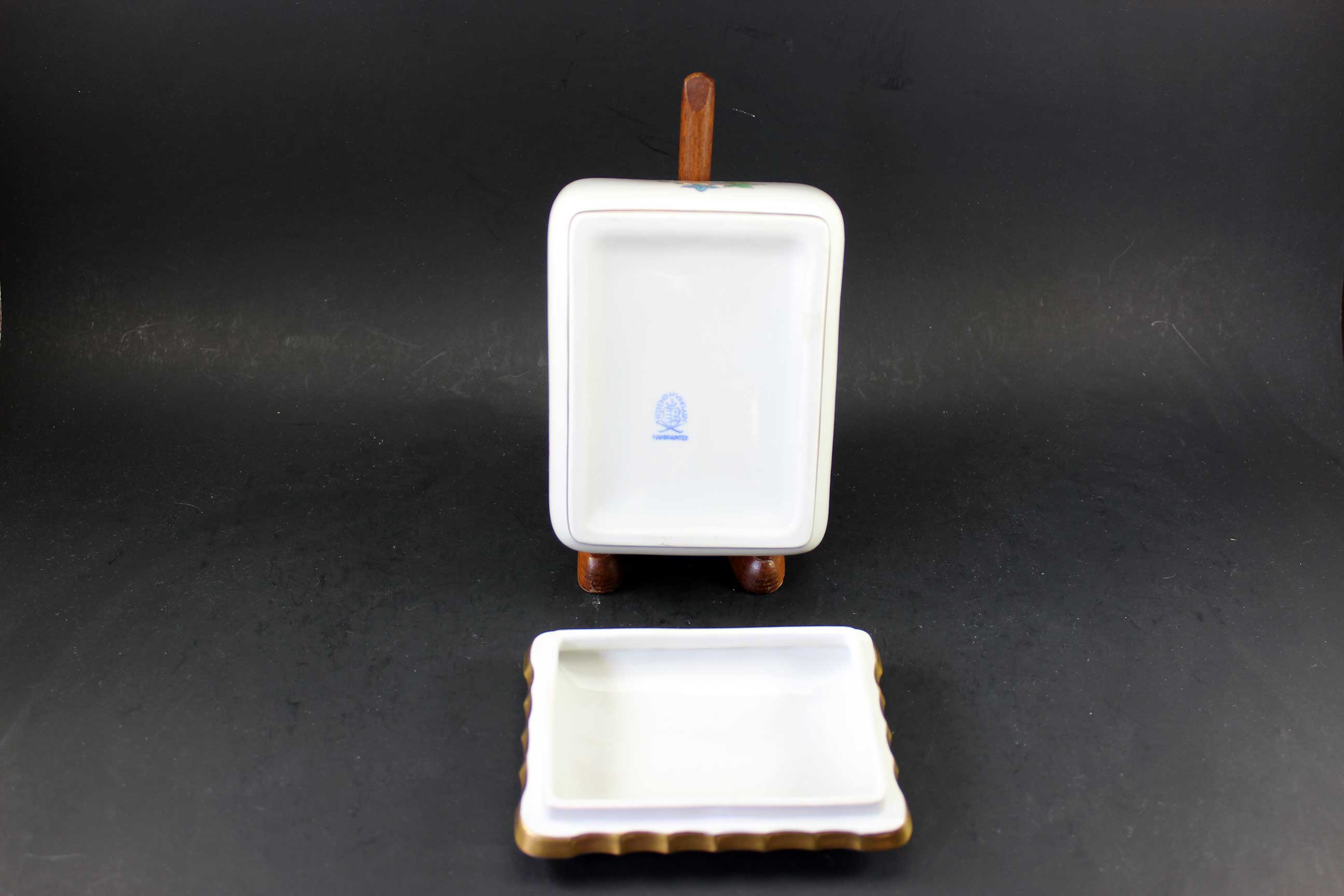 Herend Hungary Hand Painted Trinket Dish