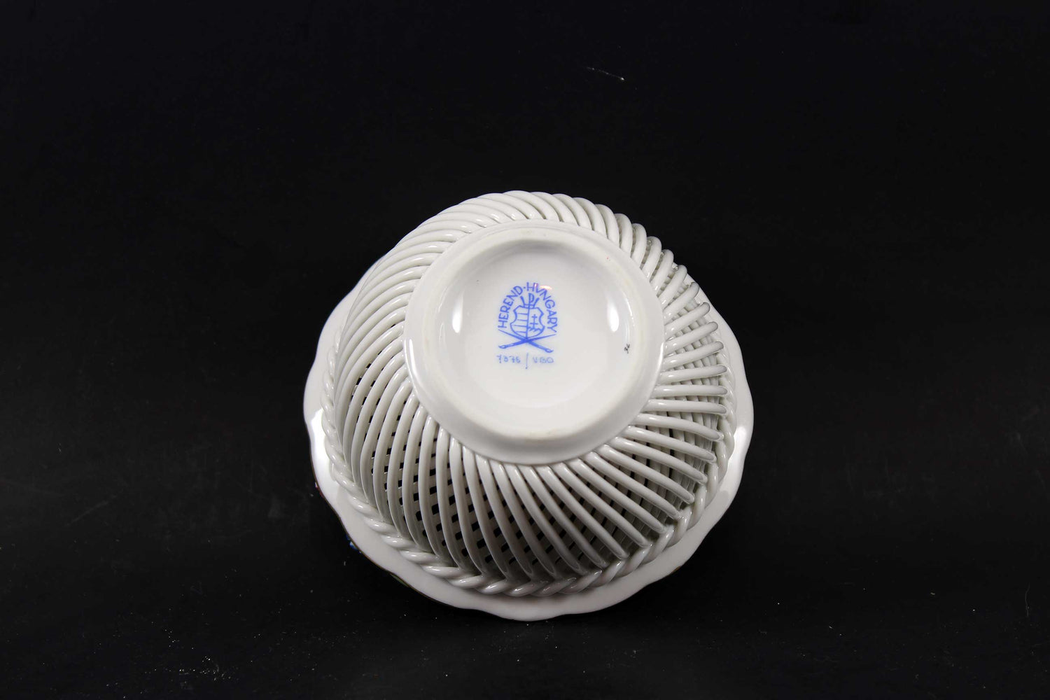 Herend, Hand Painted Trinket and Pin Dish