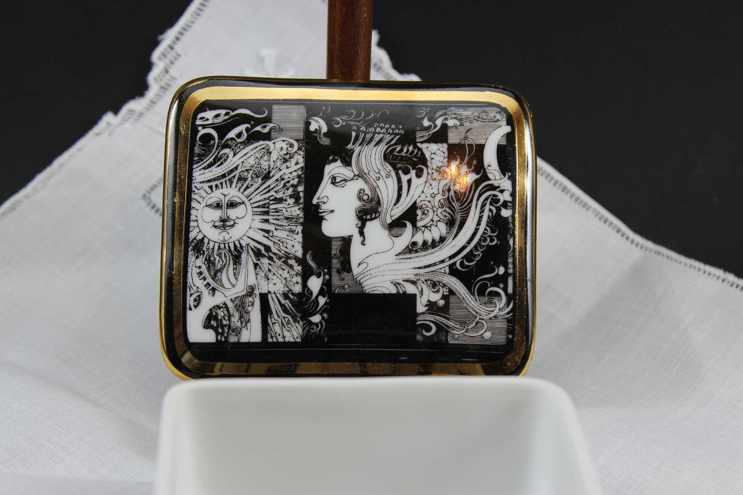 Hollohaza Trinket Dish, Endre Szasz