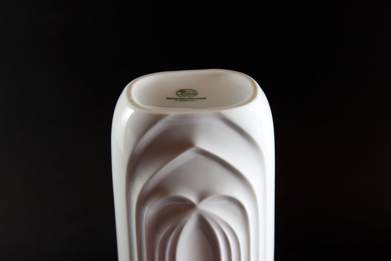 Hutchenreuther Germany 1814, White Vase