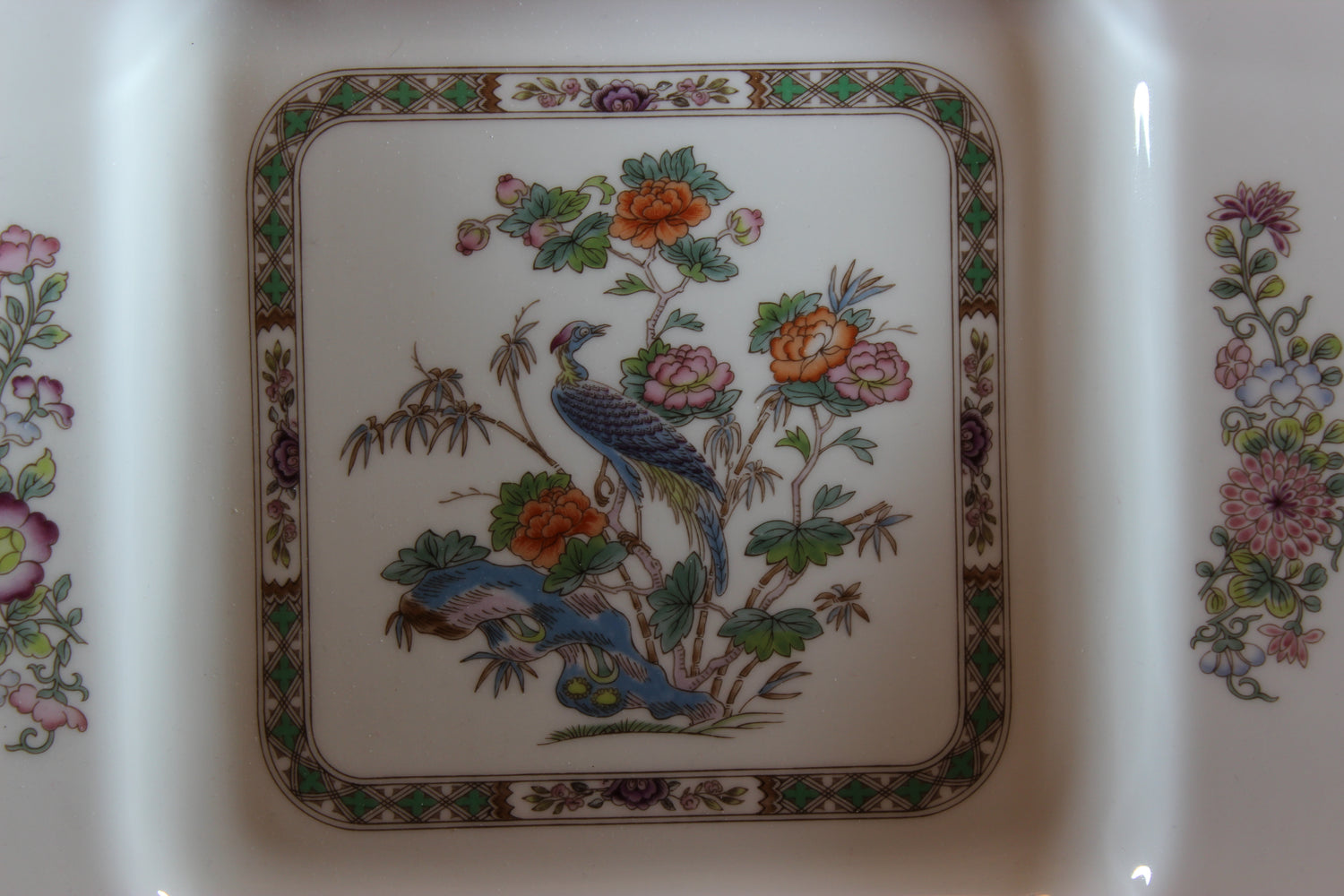 Wedgwood Kutani Crane Cake Plate