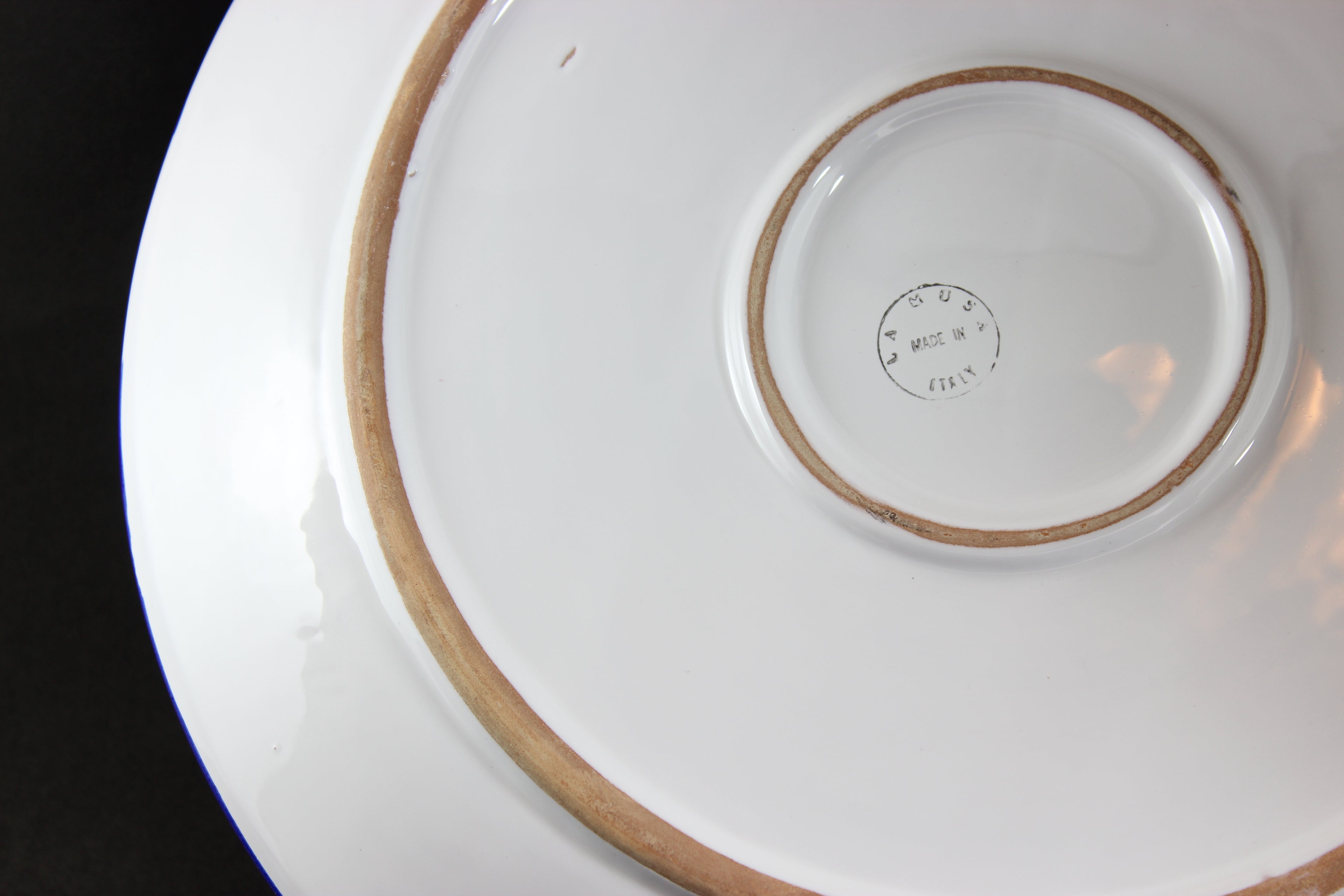 La Musa, Large Decorative Platter, Fishermen