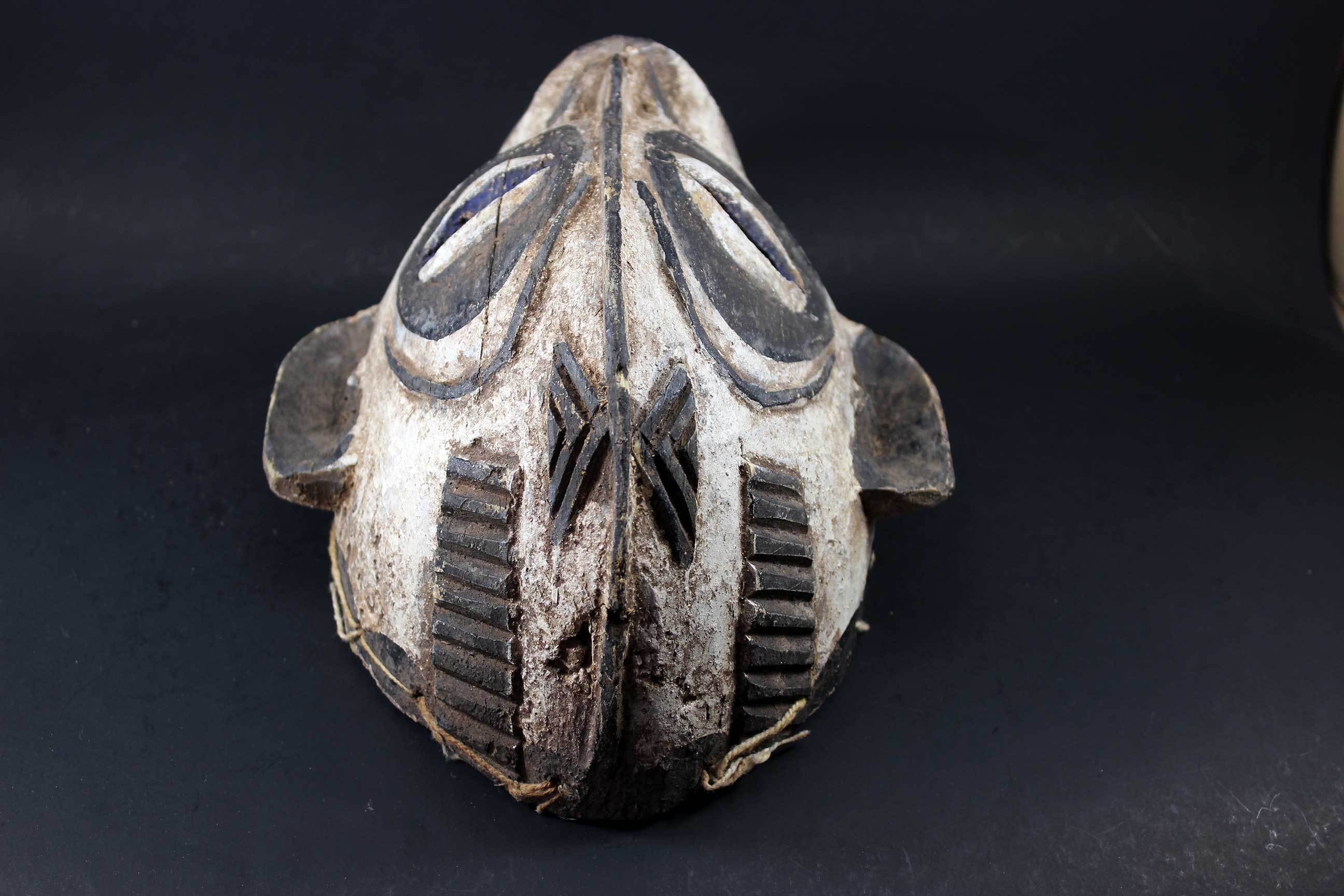 Igbo Carved Wooden Mask, Nigeria