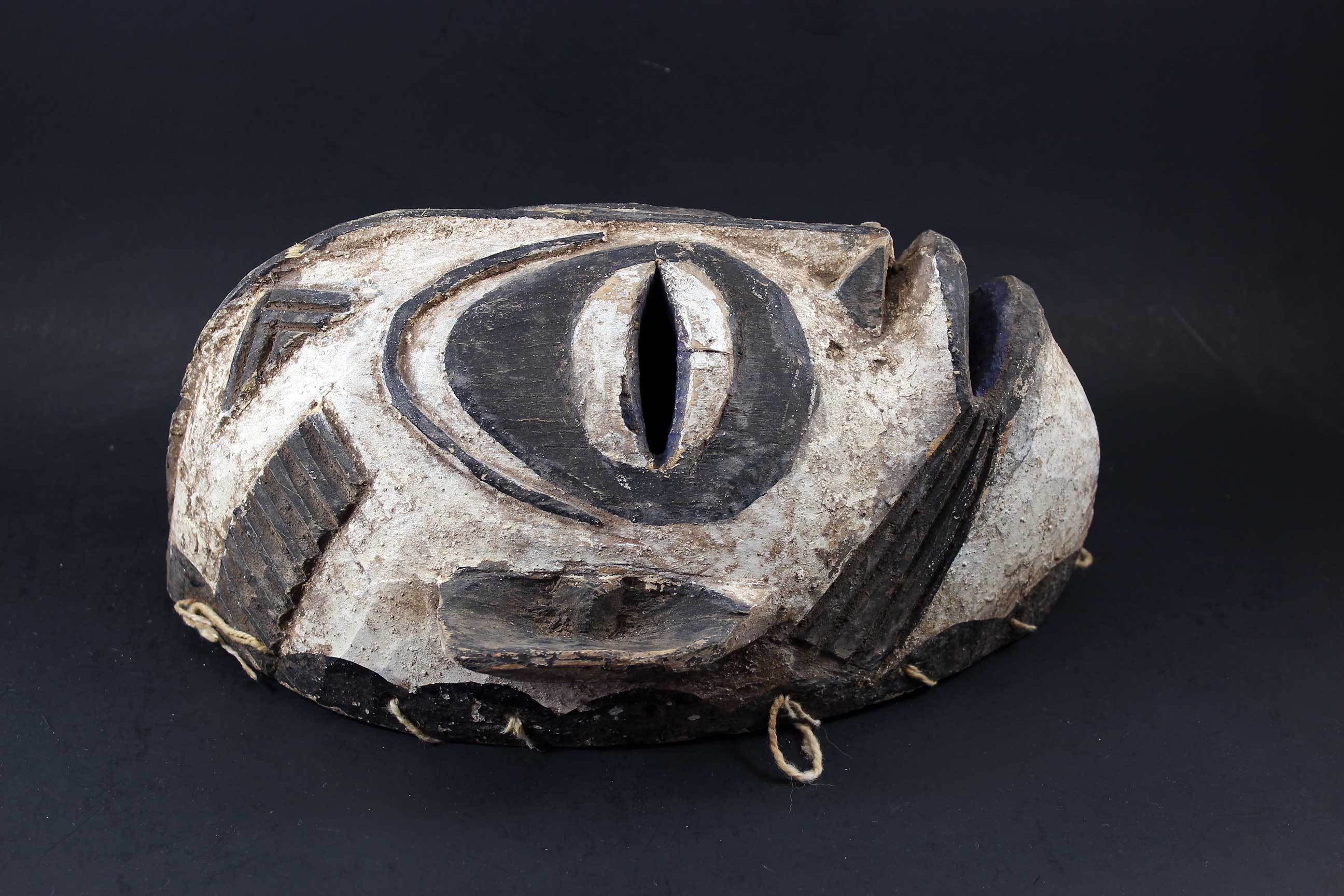 Igbo Carved Wooden Mask, Nigeria