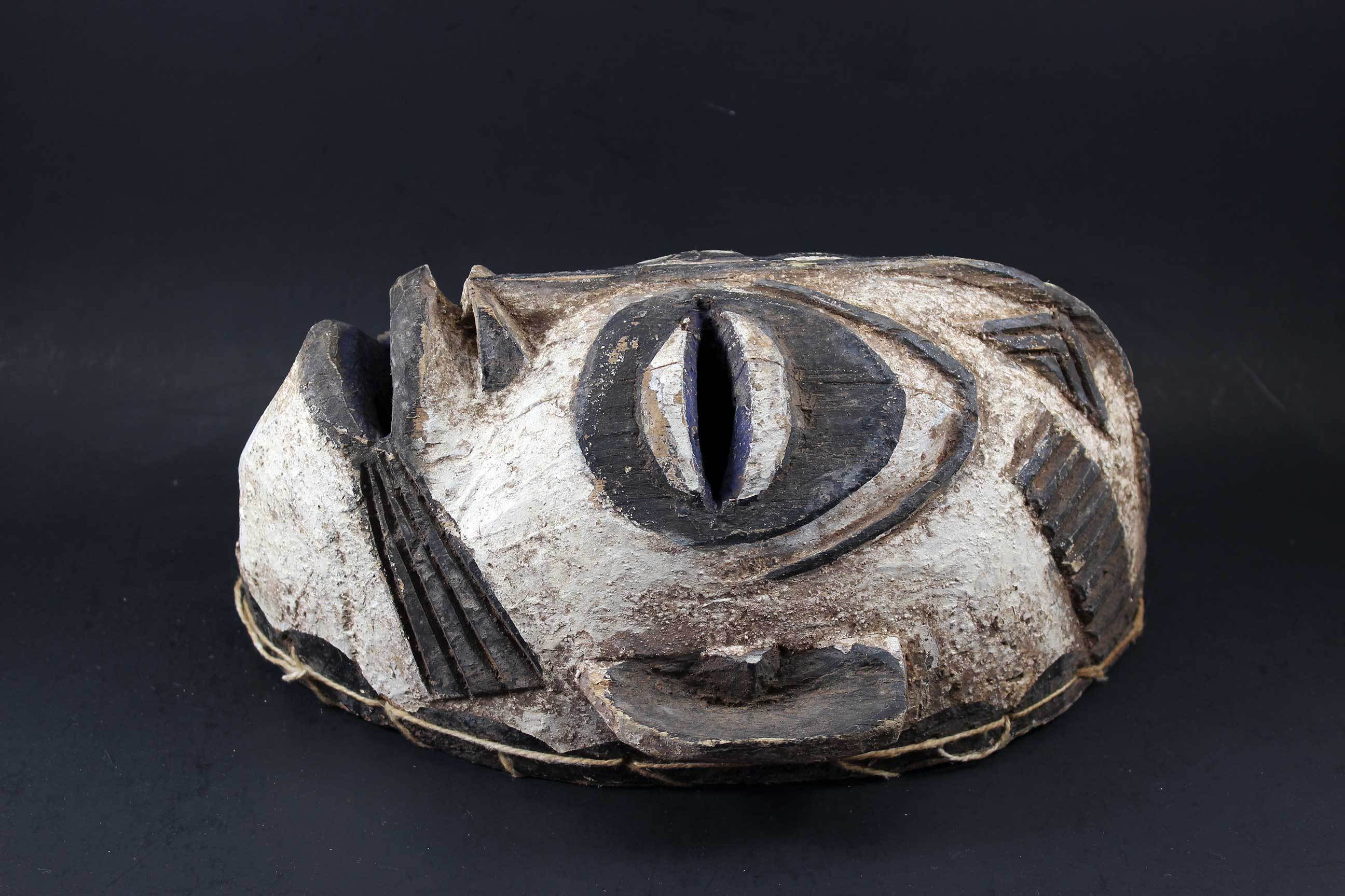 Igbo Carved Wooden Mask, Nigeria