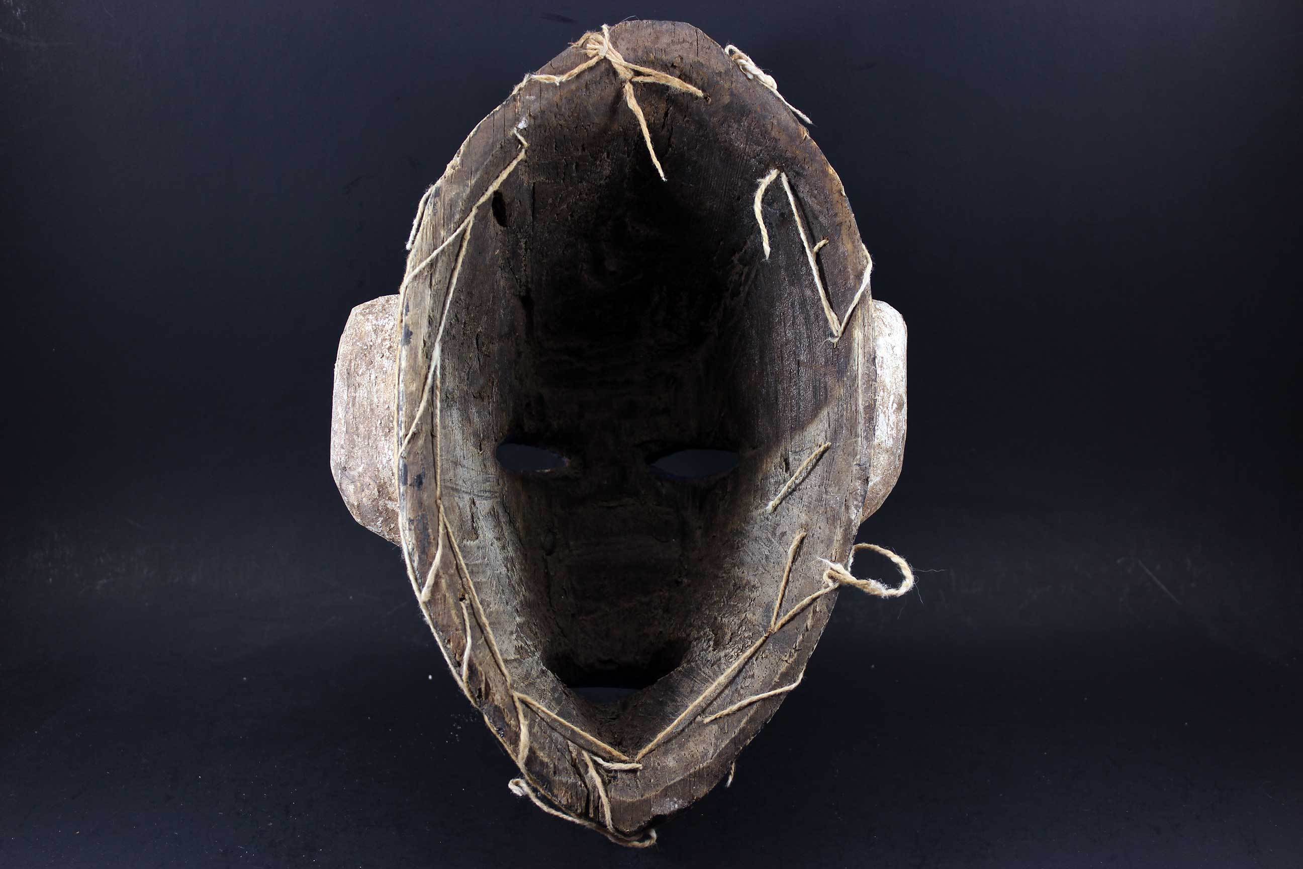 Igbo Carved Wooden Mask, Nigeria