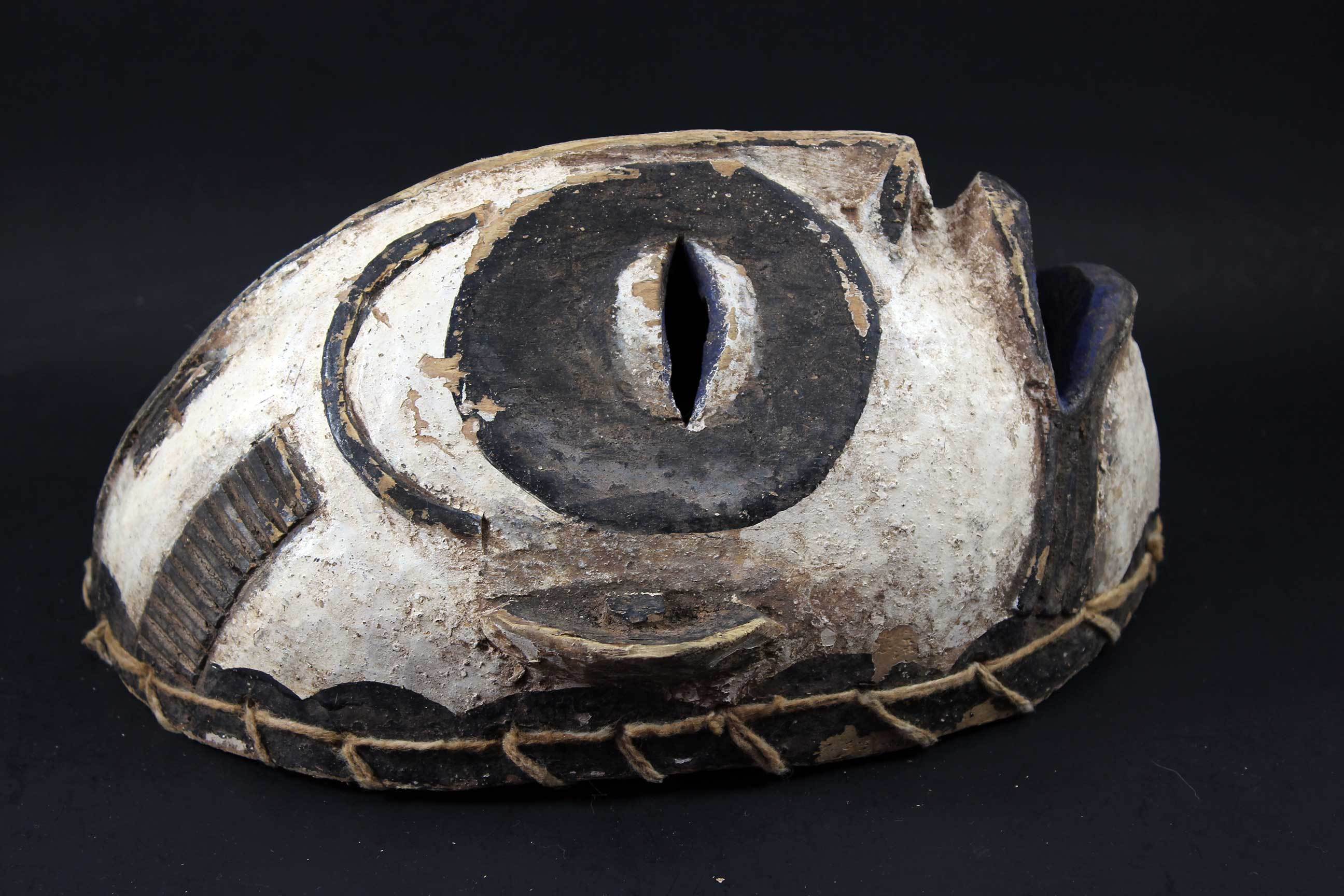 Igbo Carved Wooden Mask, Nigeria