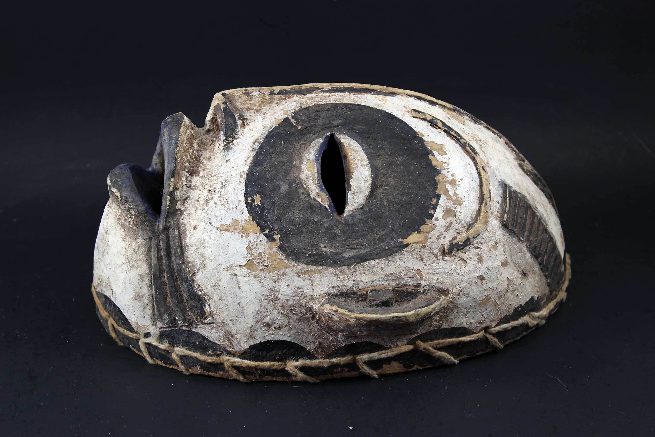 Igbo Carved Wooden Mask, Nigeria