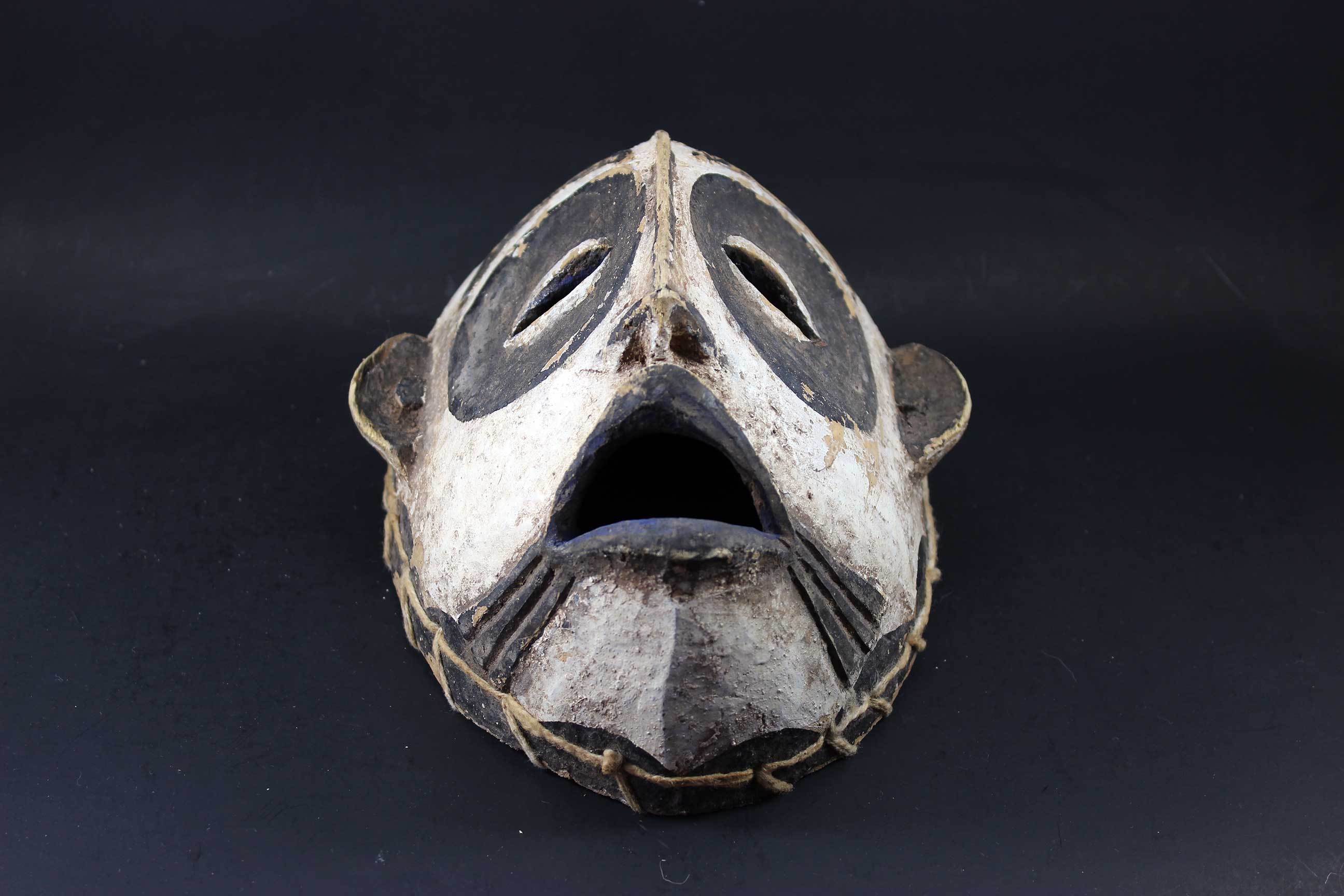 Igbo Carved Wooden Mask, Nigeria