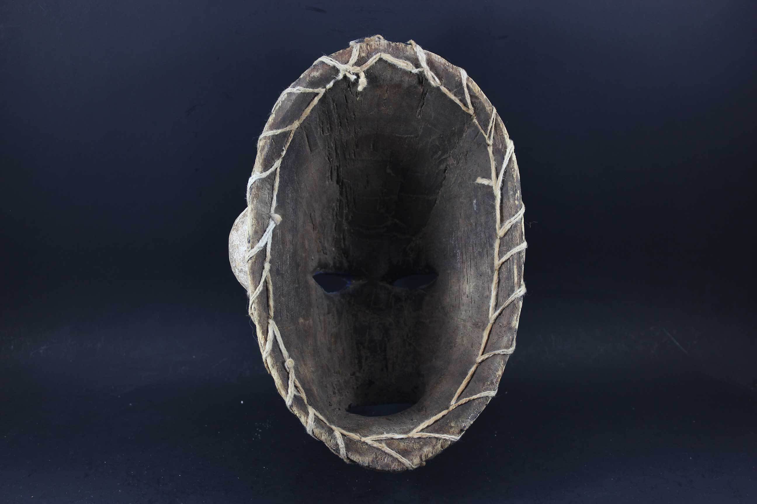 Igbo Carved Wooden Mask, Nigeria