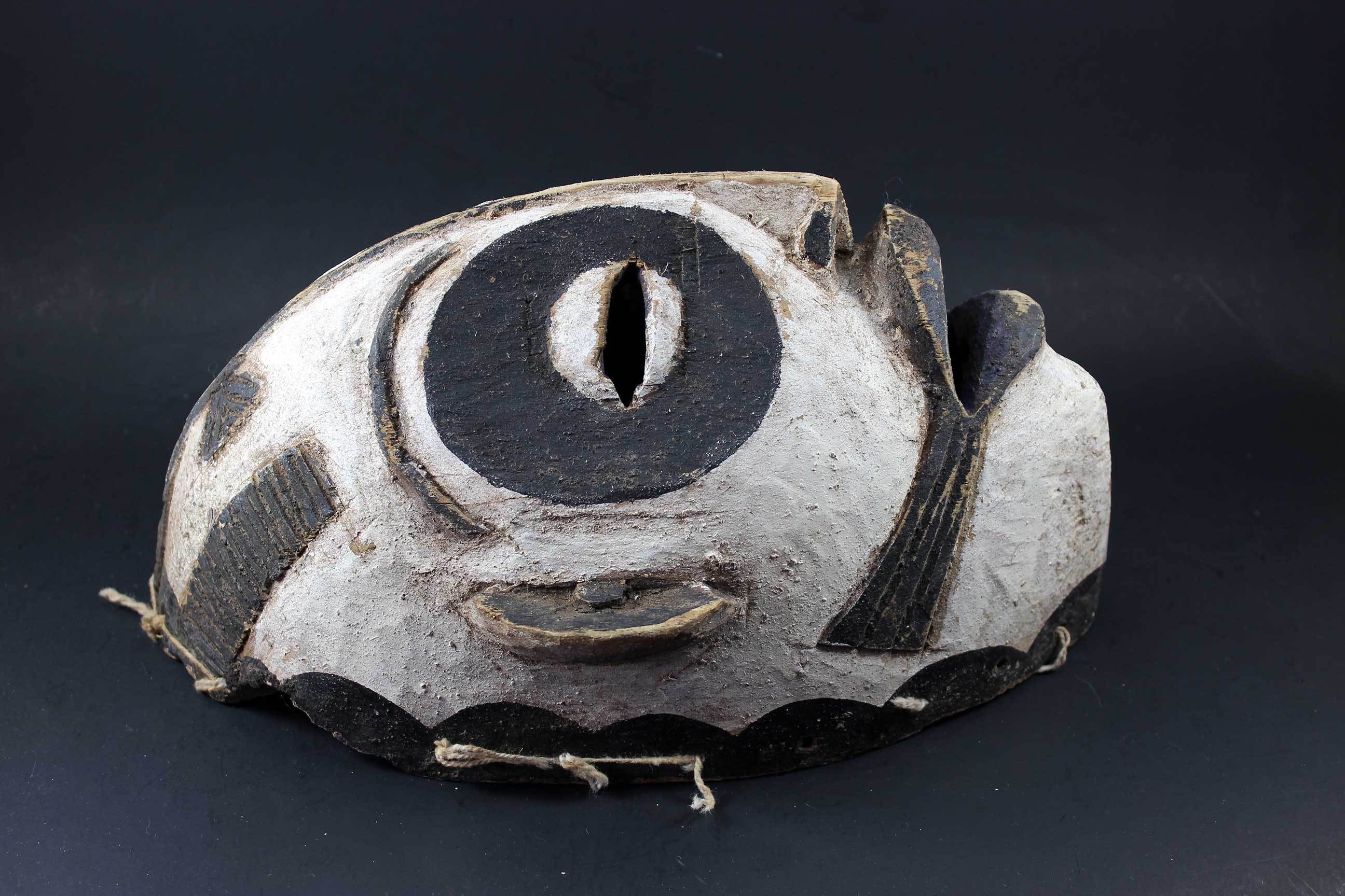 Igbo Carved Wooden Mask, Nigeria