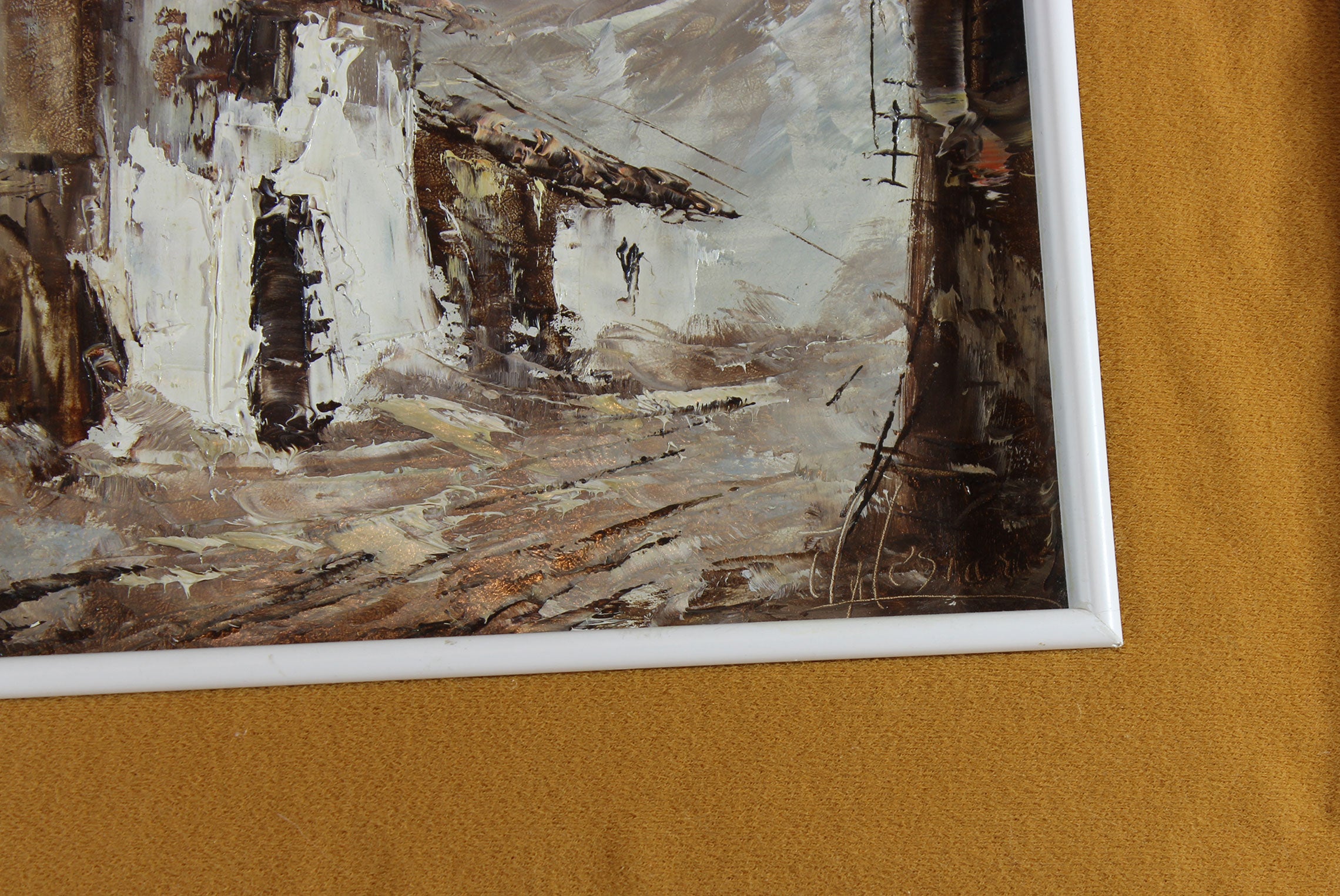 Iglesias, Vintage Painting