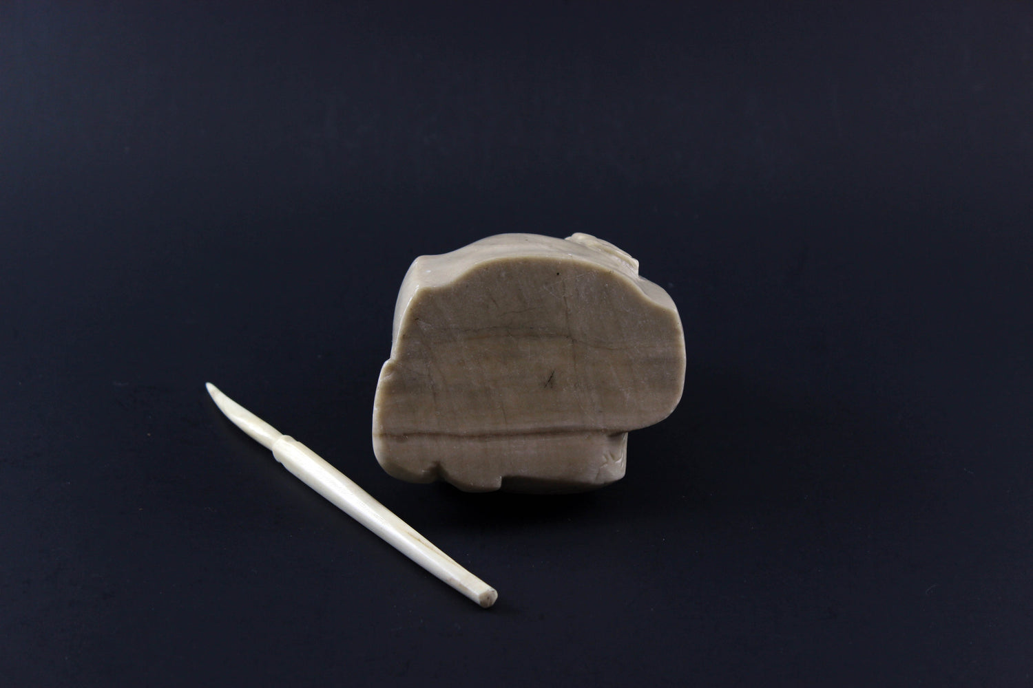 Native American Alabaster Sculpture Navajo Woman