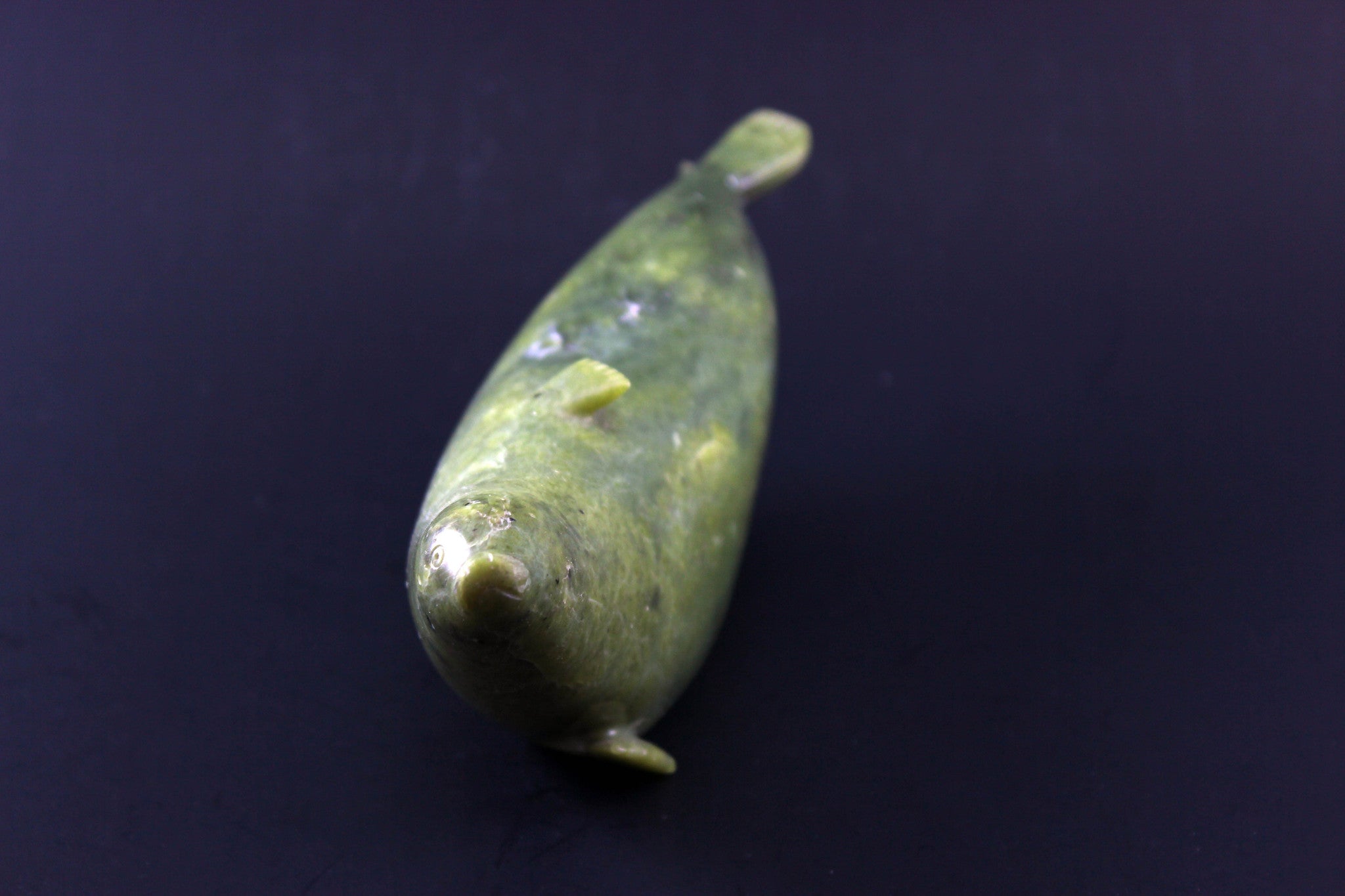 Inuit Soapstone Sculpture - Serpentine Seal