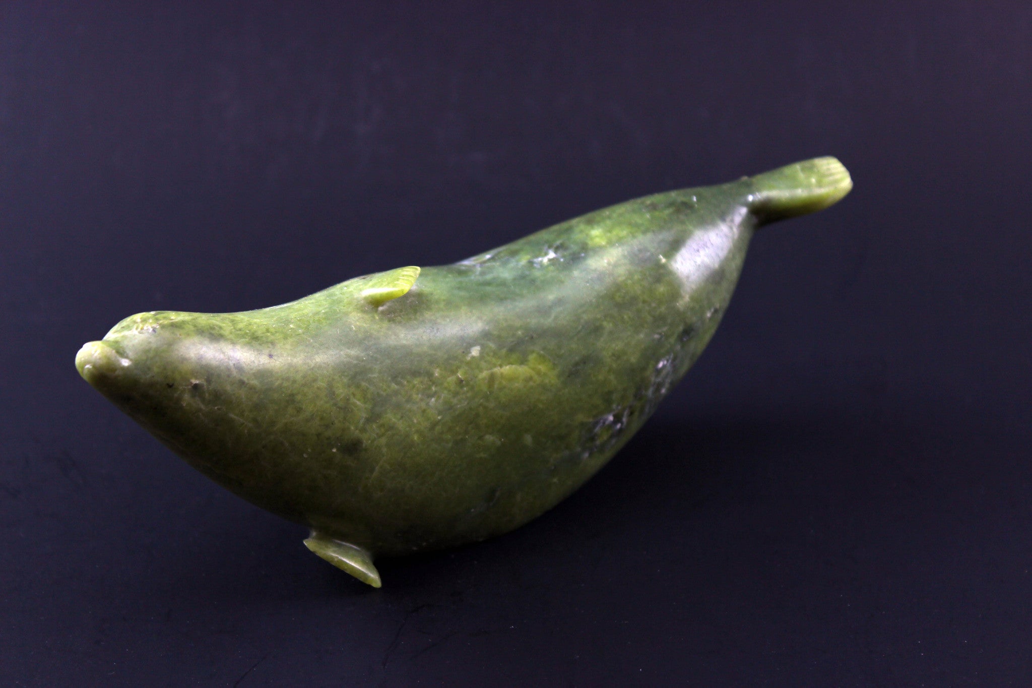Inuit Soapstone Sculpture - Serpentine Seal