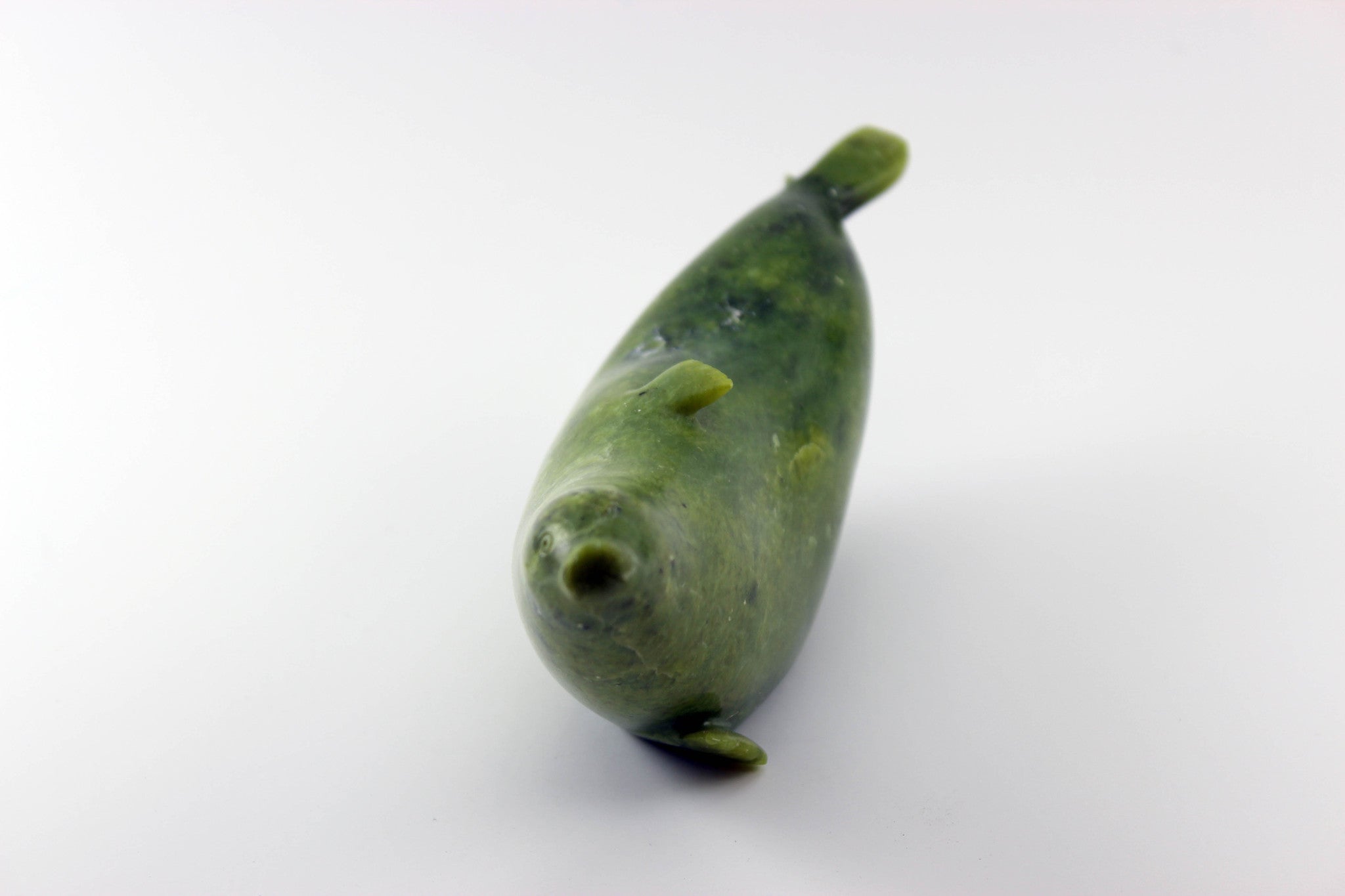 Inuit Soapstone Sculpture - Serpentine Seal