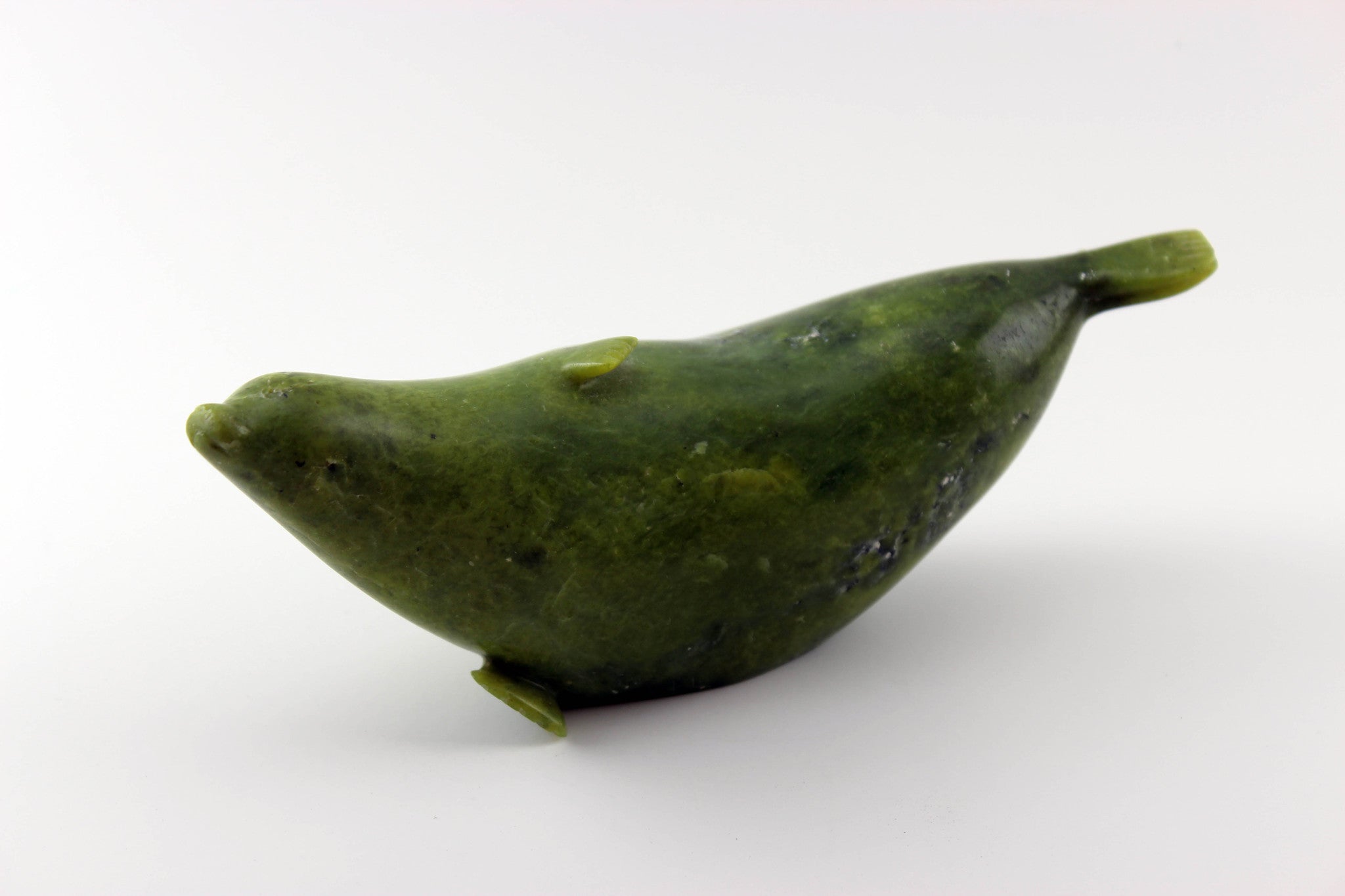 Inuit Soapstone Sculpture - Serpentine Seal
