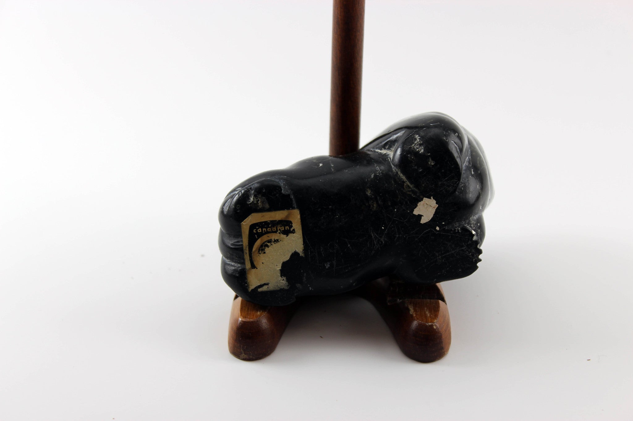 Inuit Small stone walrus Lazarusie Epoo