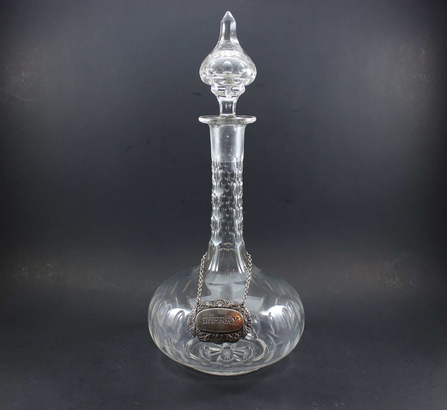 Stourbridge Antique Lead Glass Decanter