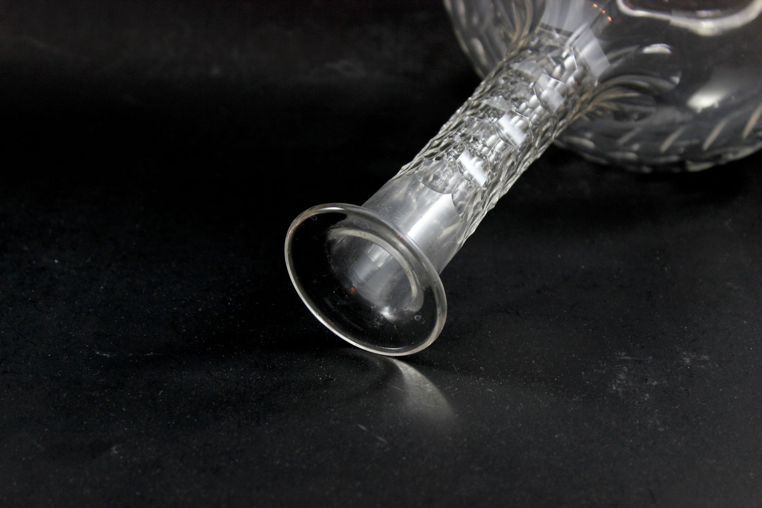 Stourbridge Antique Lead Glass Decanter