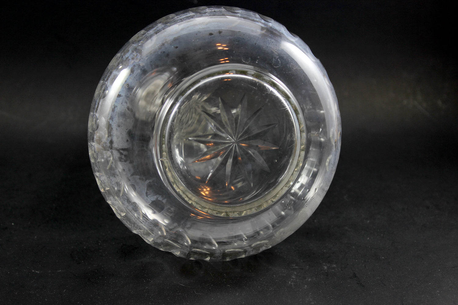 Stourbridge Antique Lead Glass Decanter