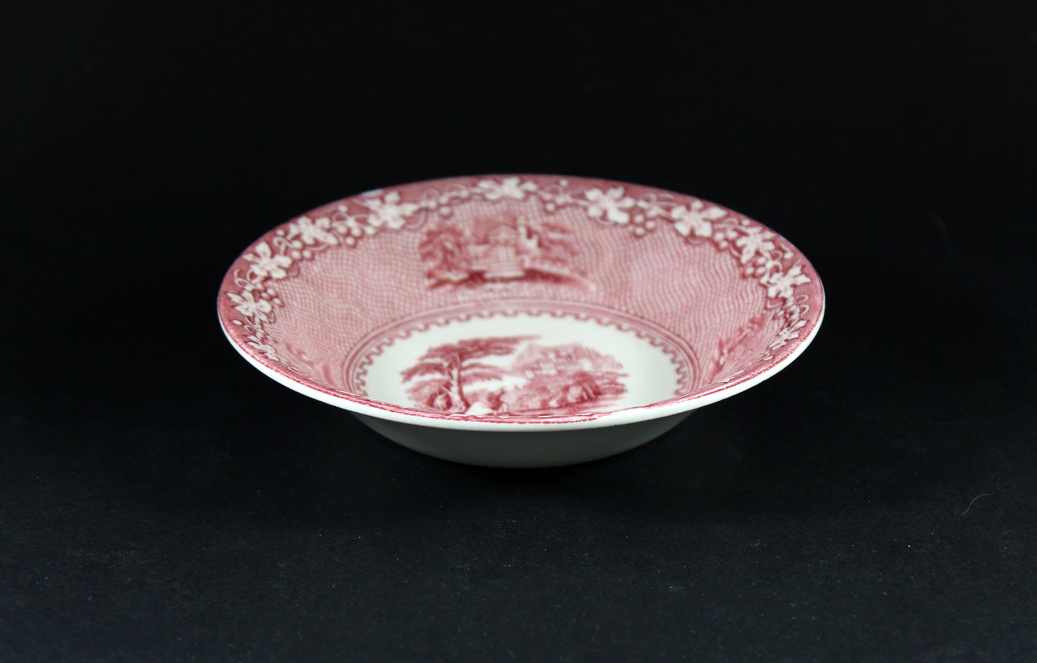 Jenny Lind 1795, Red,  Fruit Nappy
