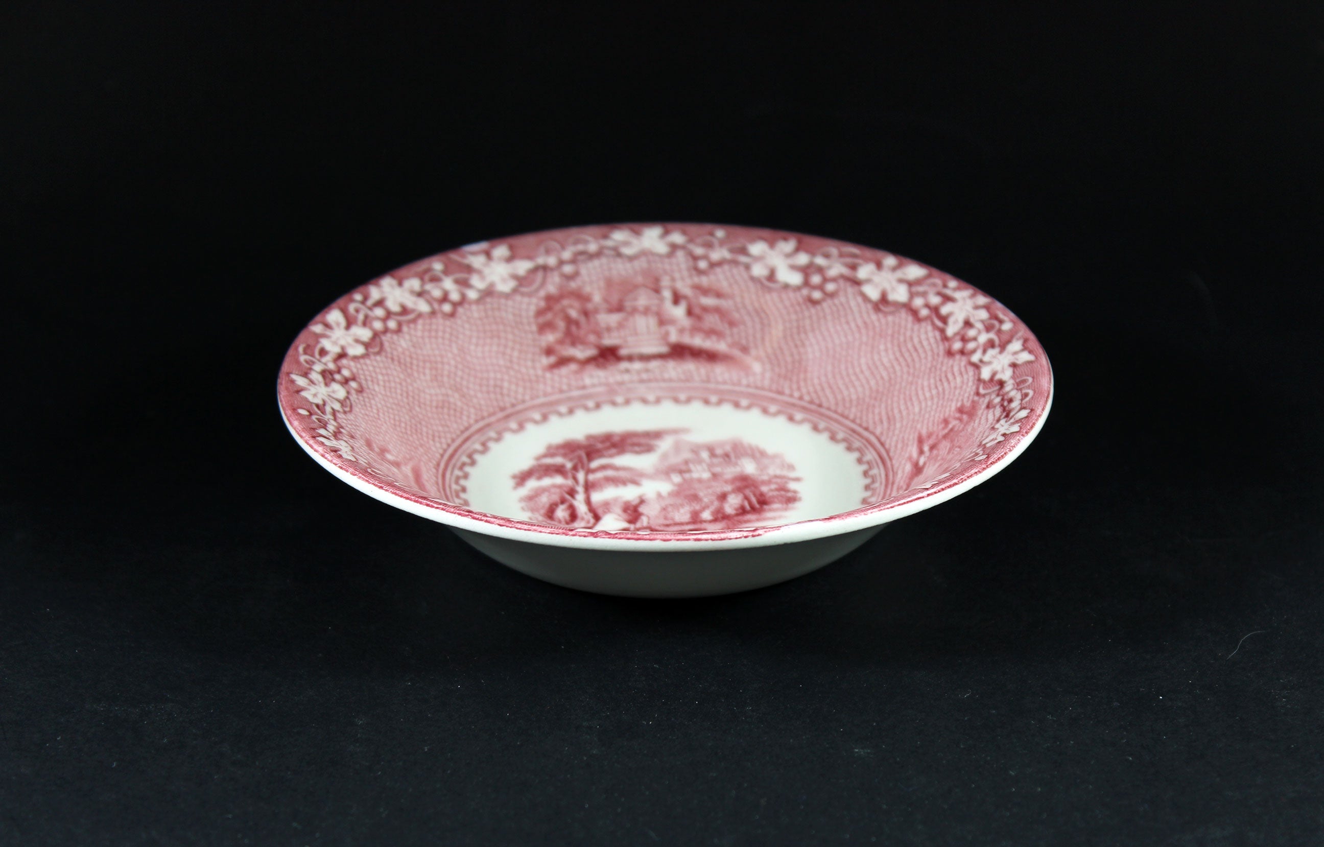 Jenny Lind 1795, Red, Fruit Nappy