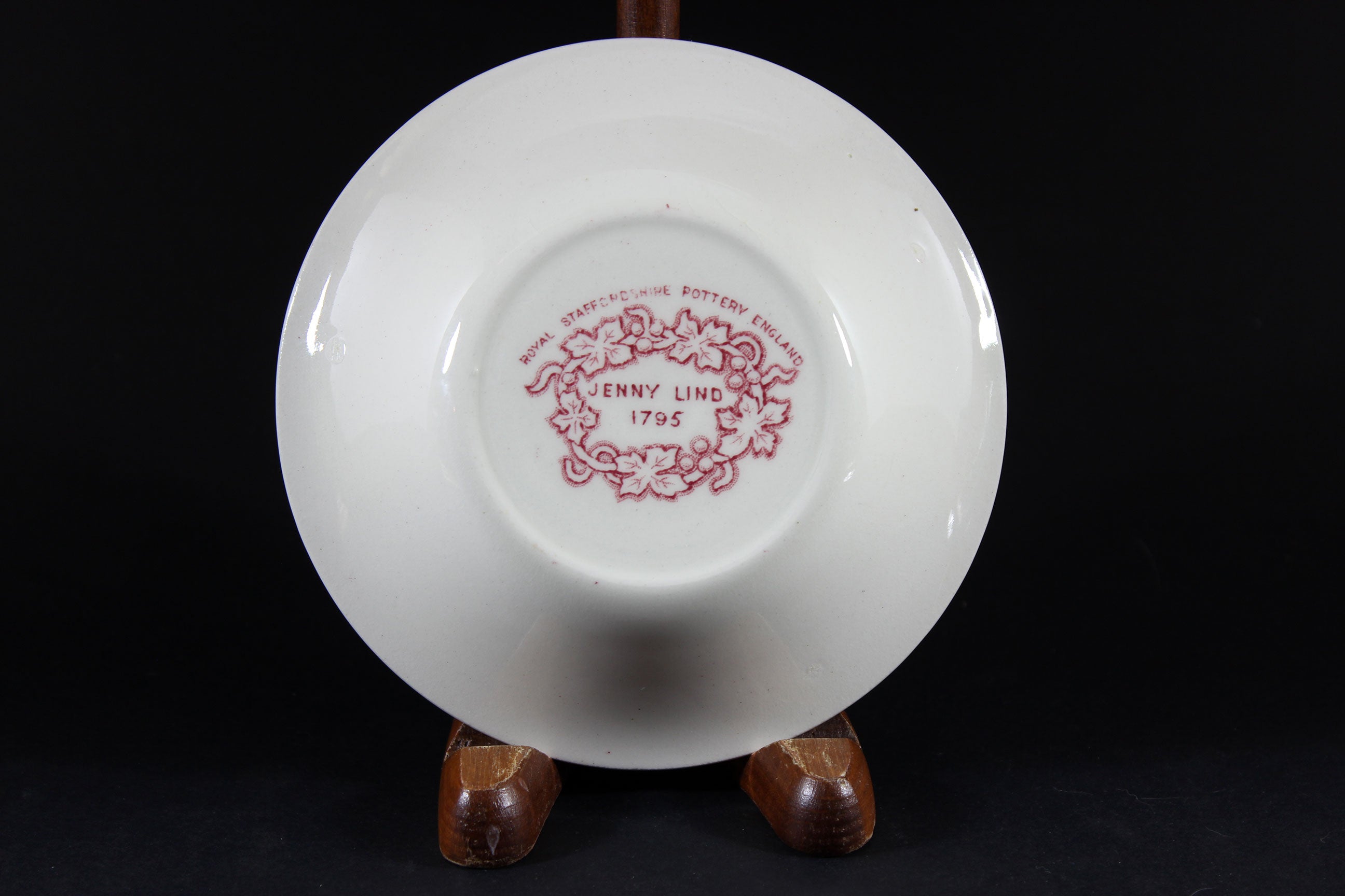 Jenny Lind 1795, Red, Fruit Nappy