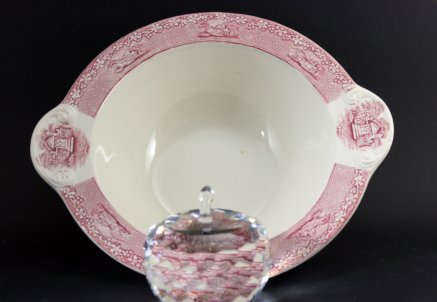 Jenny Lind 1795, Covered Vegetable Bowl, Royal Staffordshire Pottery