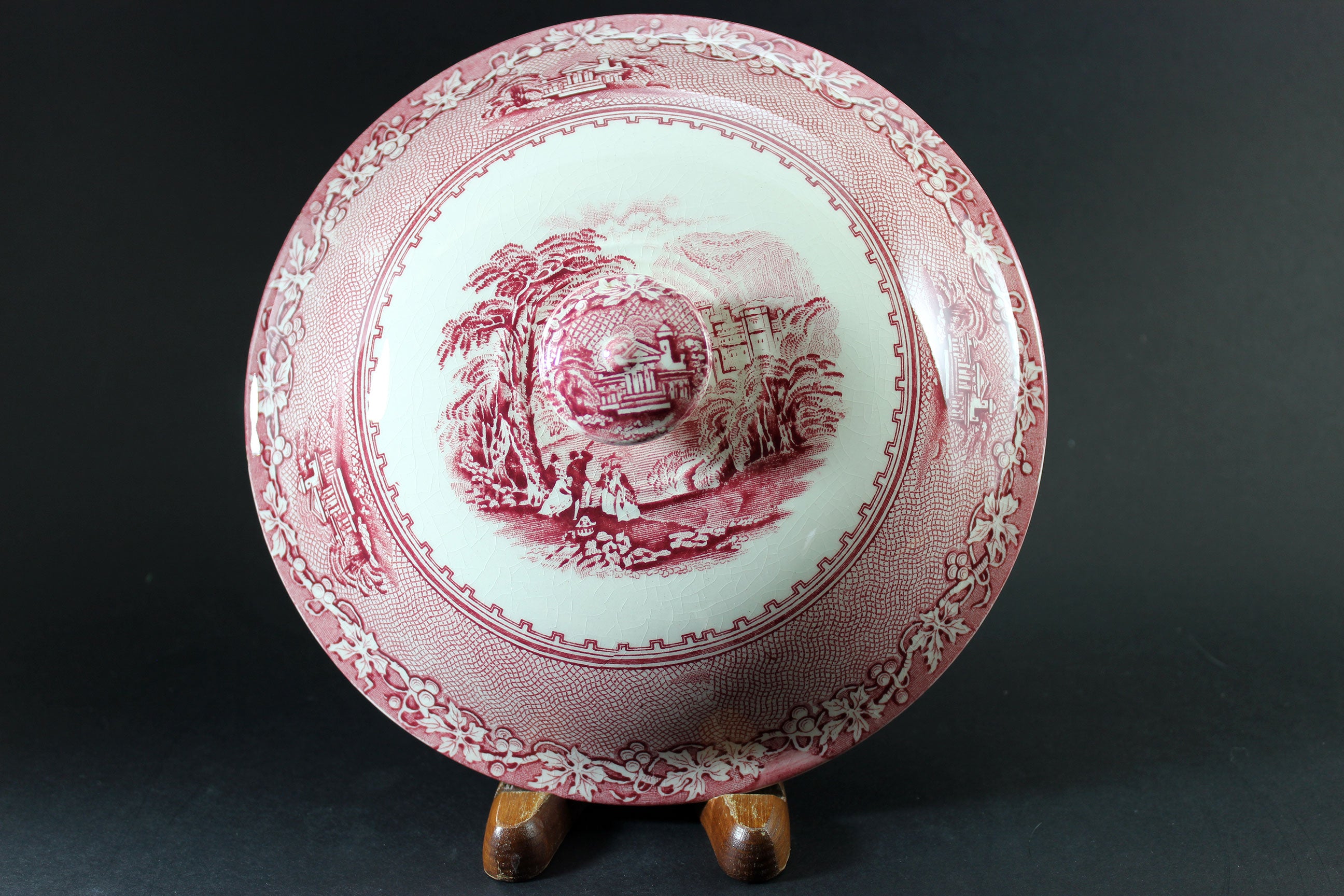 Jenny Lind 1795, Covered Vegetable Bowl, Royal Staffordshire Pottery