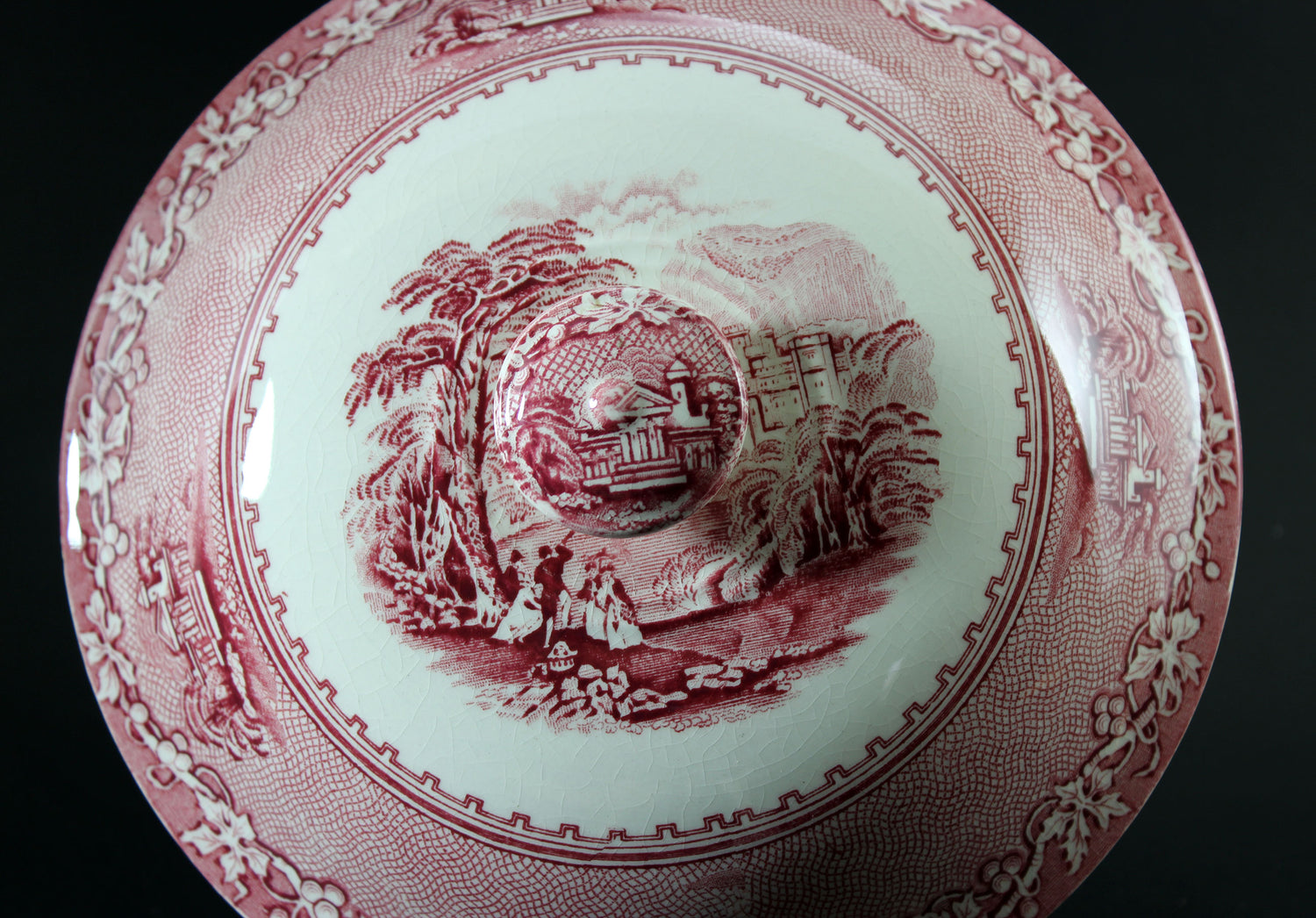 Jenny Lind 1795, Covered Vegetable Bowl, Royal Staffordshire Pottery