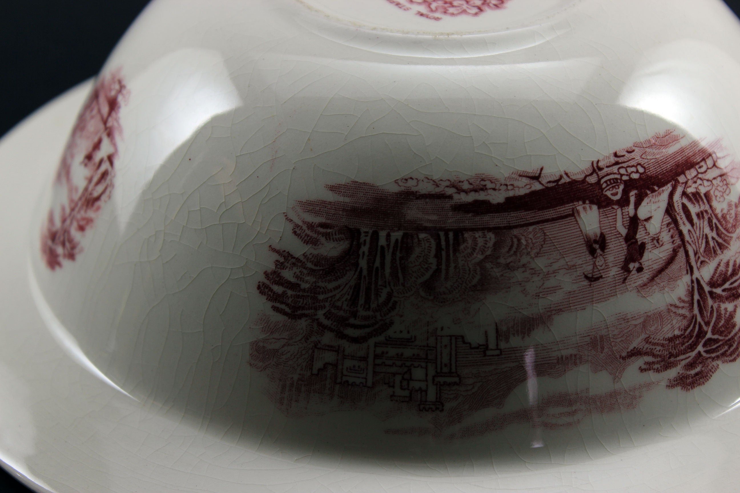 Jenny Lind 1795, Covered Vegetable Bowl, Royal Staffordshire Pottery