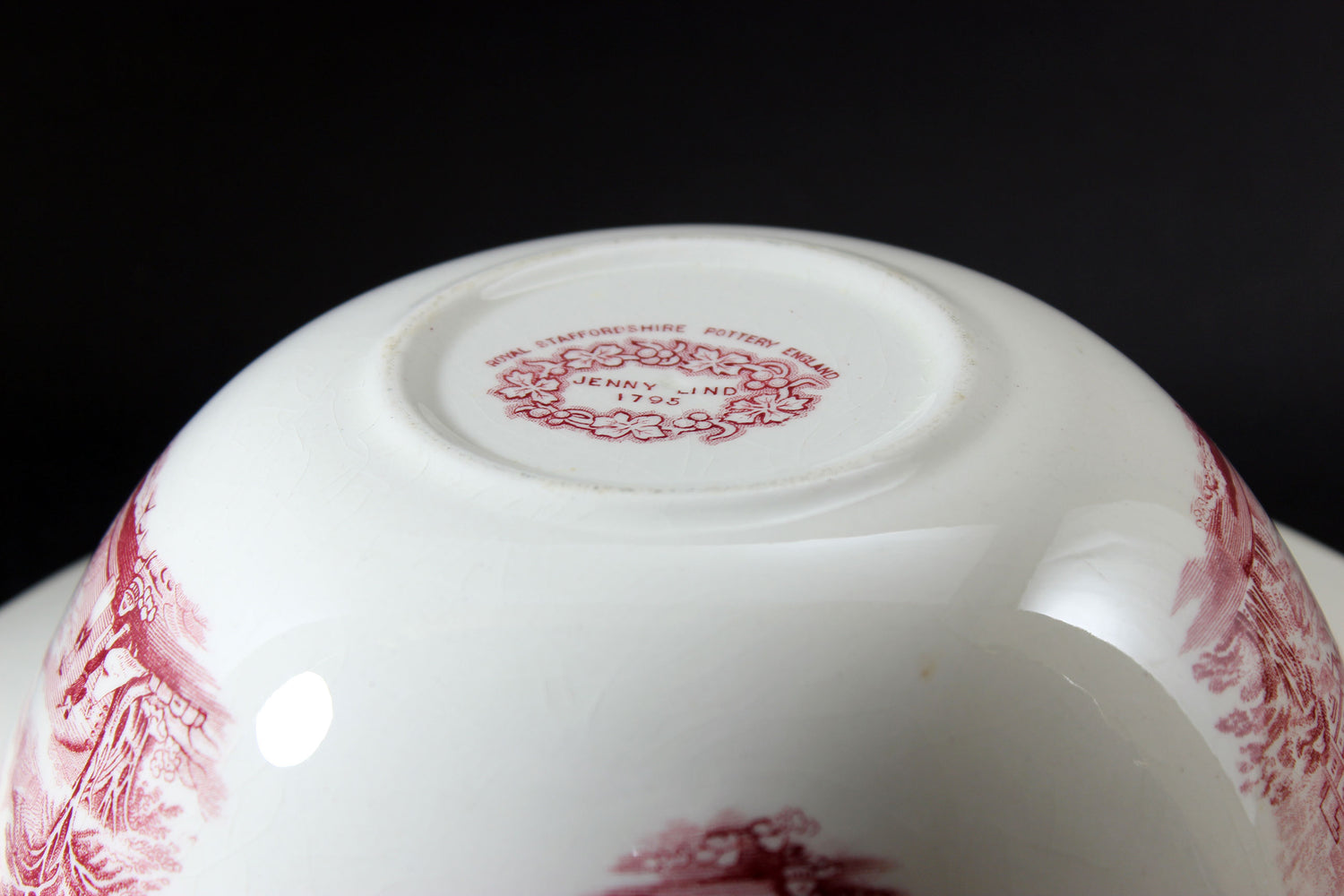 Jenny Lind 1795, Covered Vegetable Bowl, Royal Staffordshire Pottery